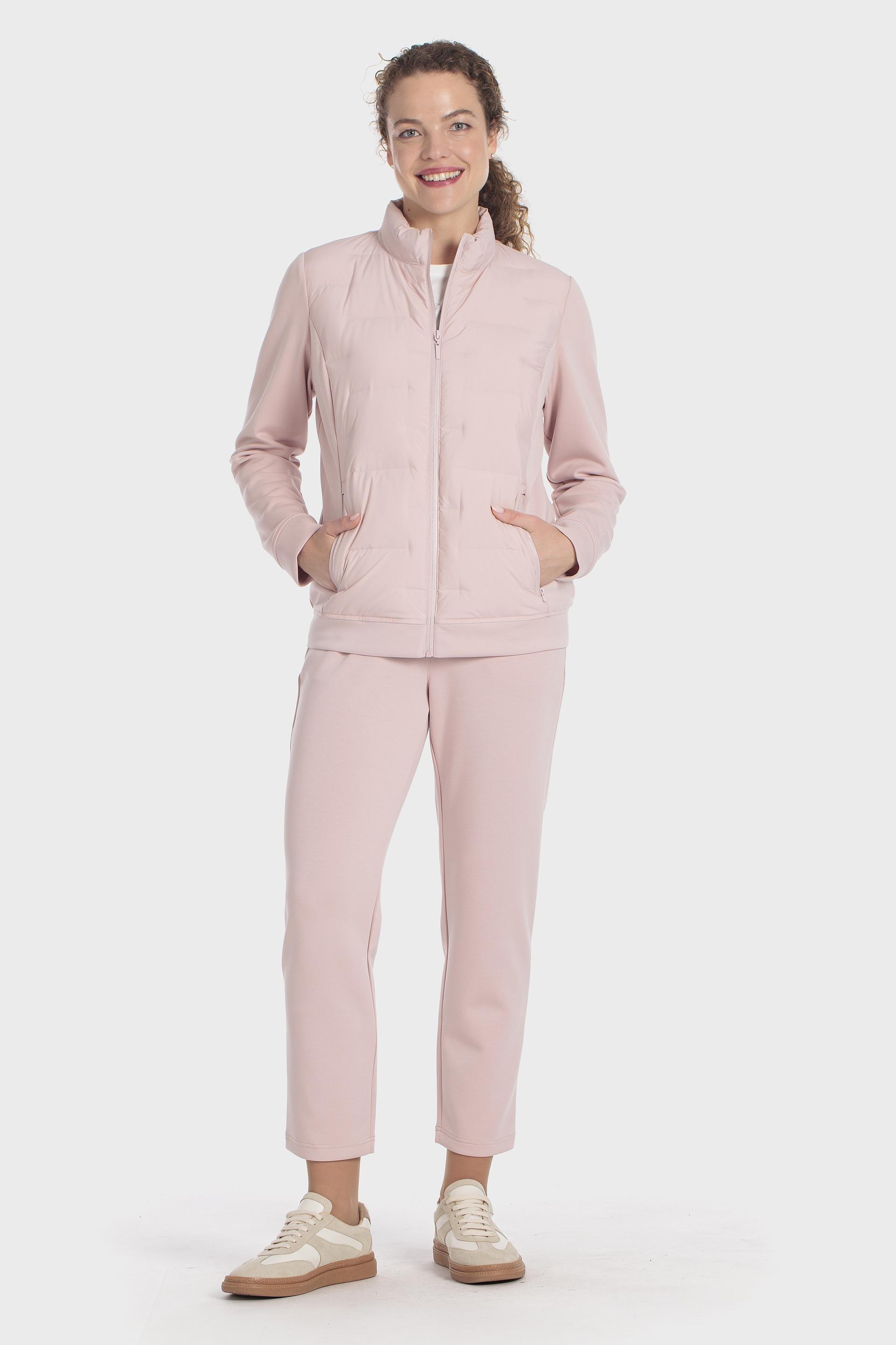 Elastic Waist Trousers Pink, Pink Petal, medium
