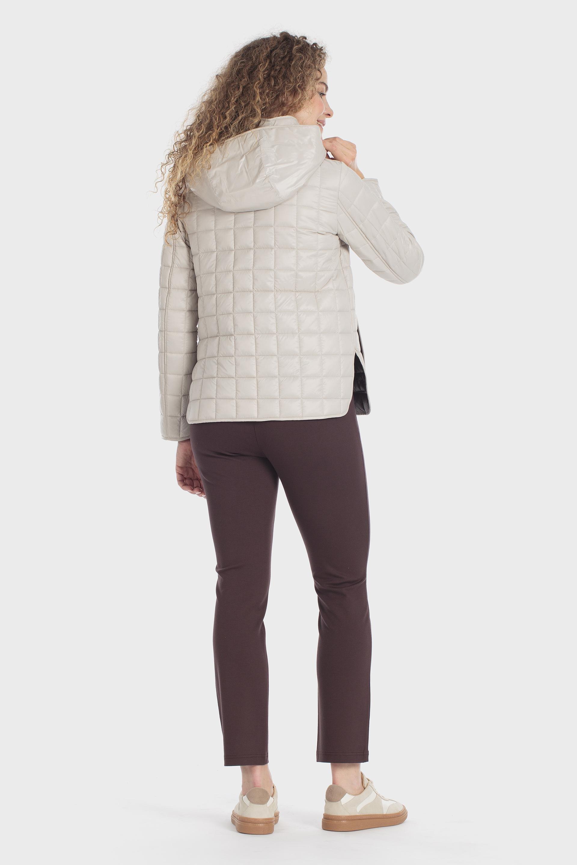Padded Parka With Hood Beige, Beige, large image number 4