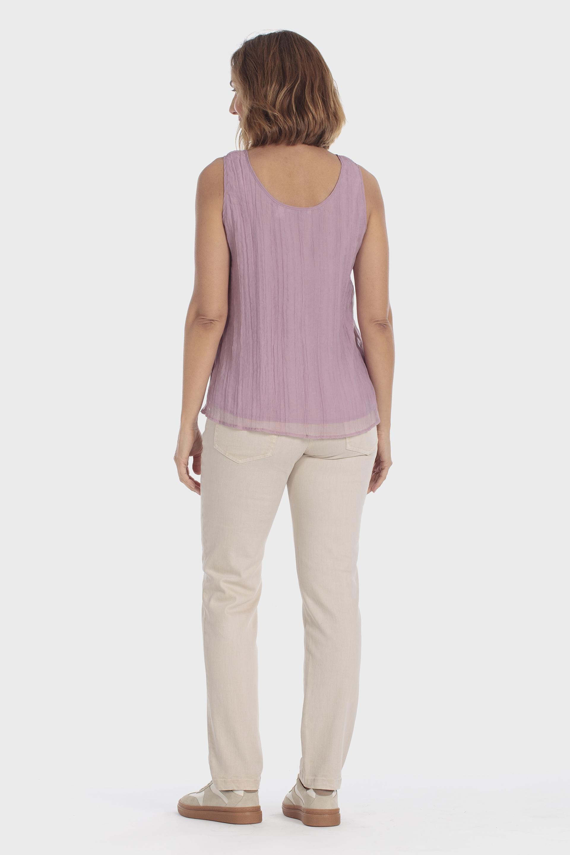 Lined Fantasy Top Purple, Pink Quartz, large image number 3