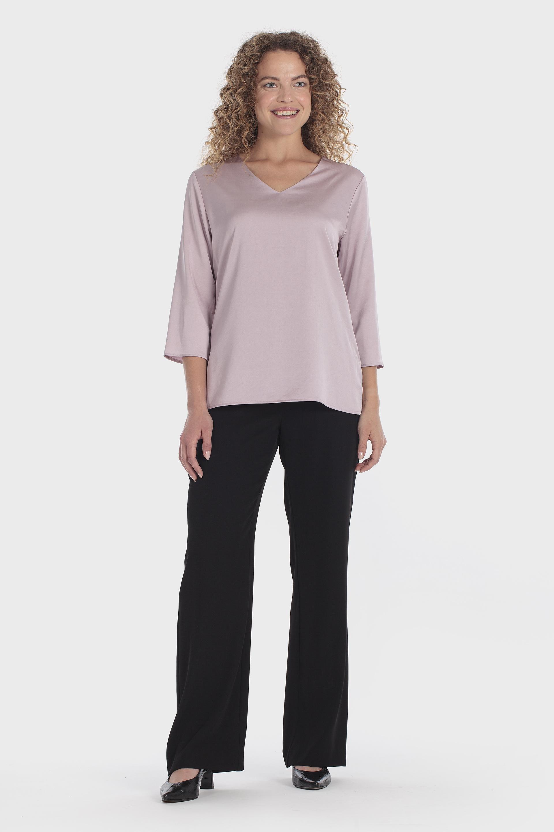 Purple Satin Top, Pink Quartz, large image number 1
