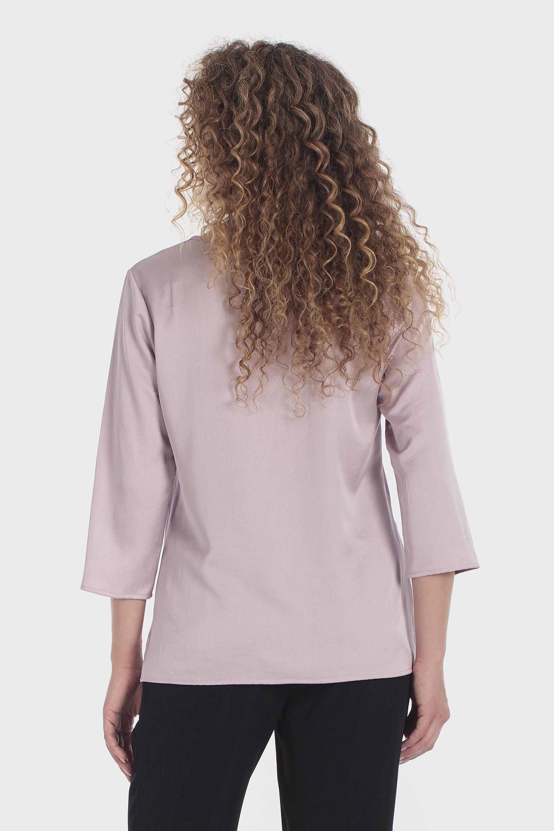 Purple Satin Top, Pink Quartz, large image number 2
