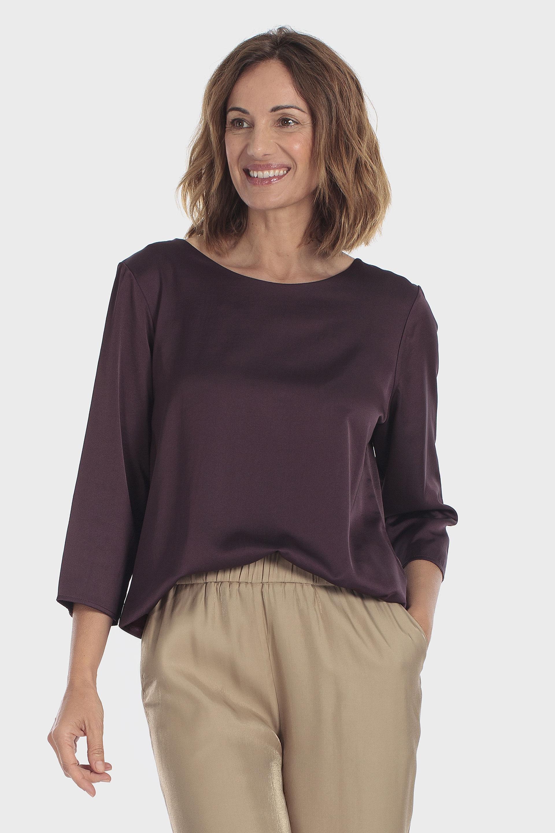 توب ساتان بنفسجي, Purple Mulberry, medium