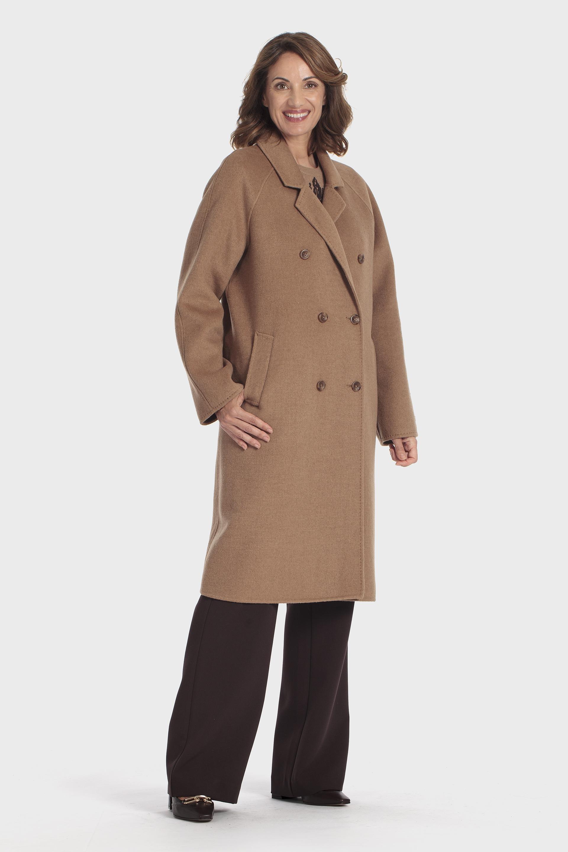 Long coat, WOMEN, Beige Camel, medium