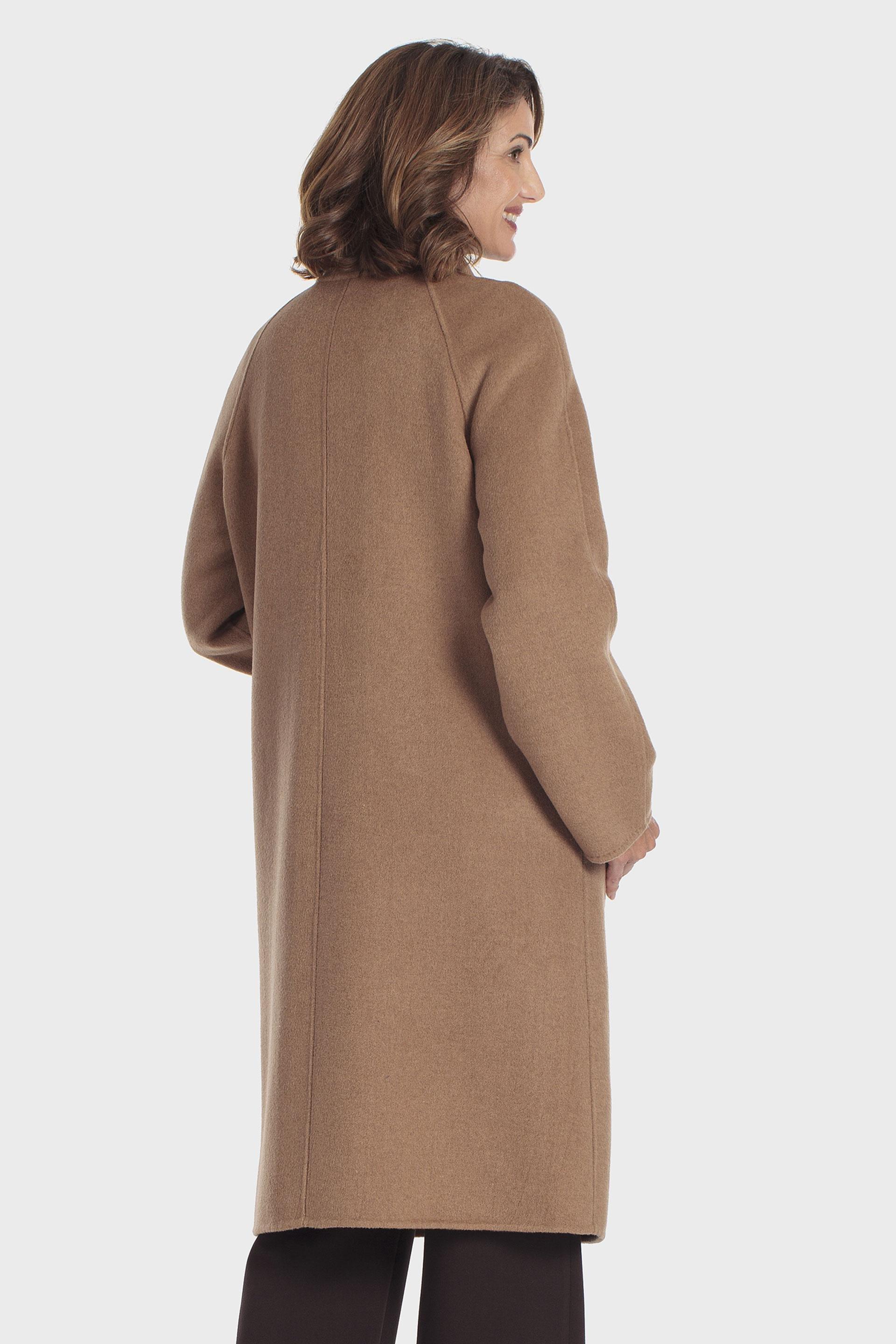 Long coat, WOMEN, Beige Camel, large image number 3