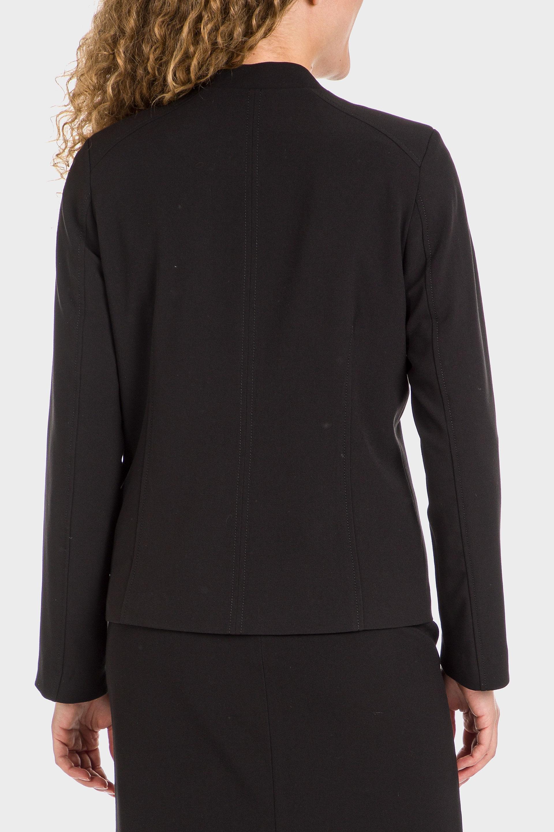 Navy Crepe Blazer, , large image number 5