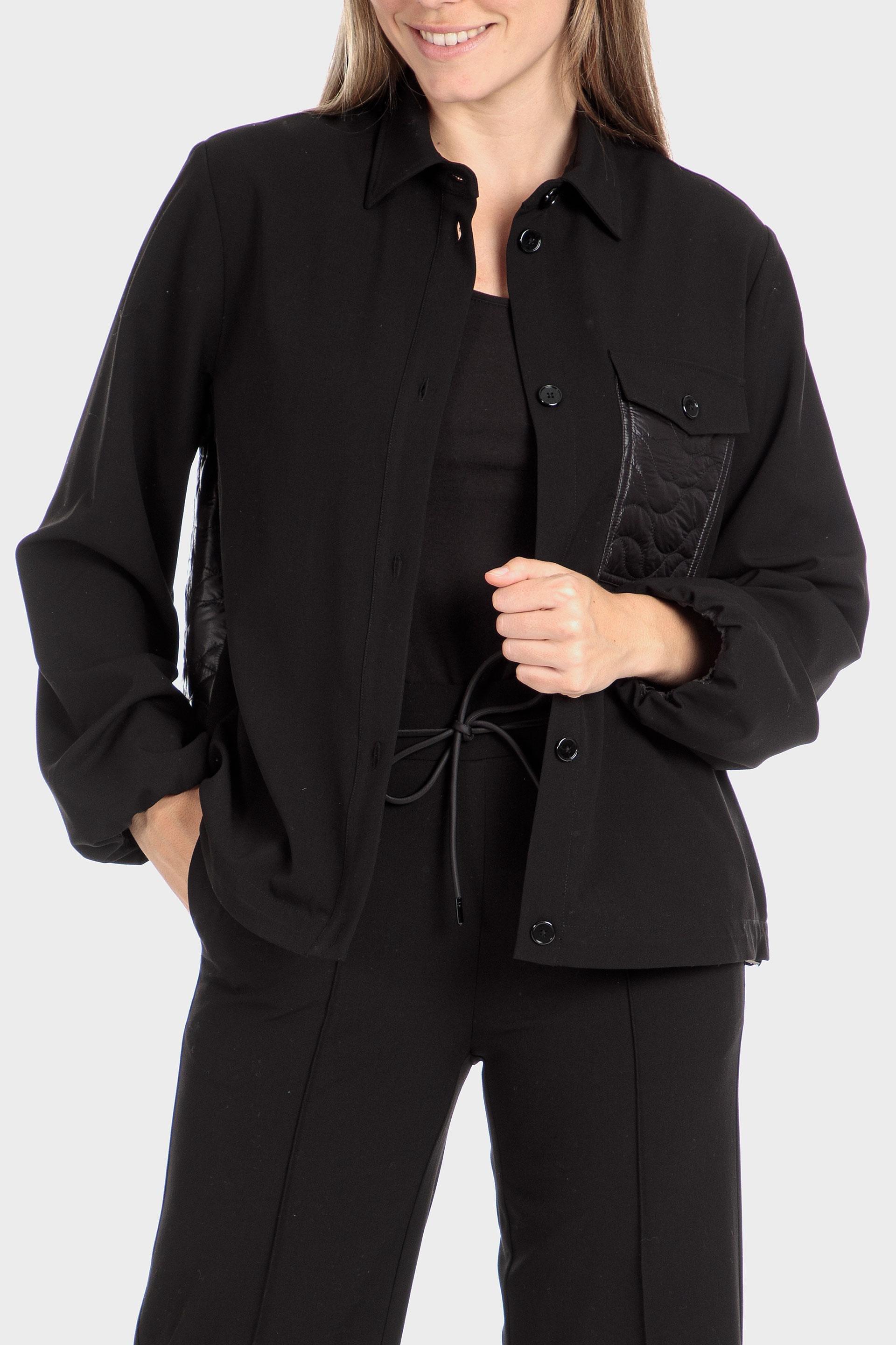Black Padded Jacket, , large image number 0