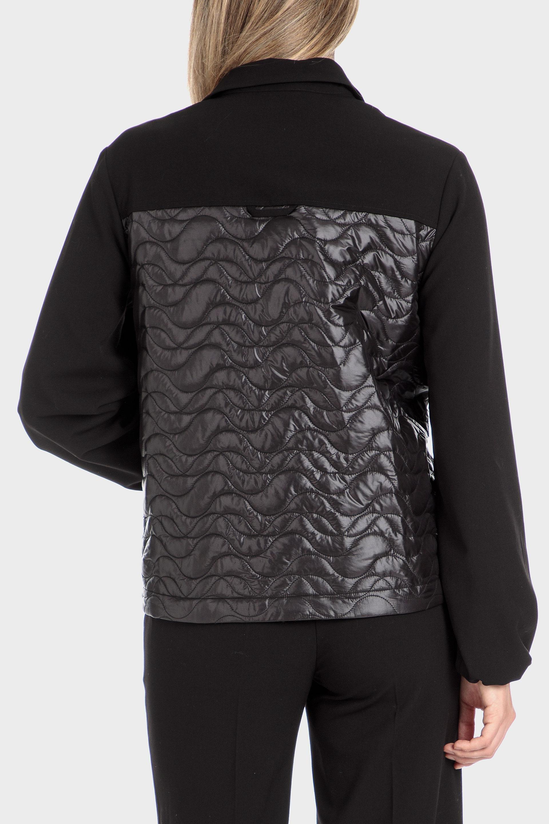 Black Padded Jacket, , large image number 4