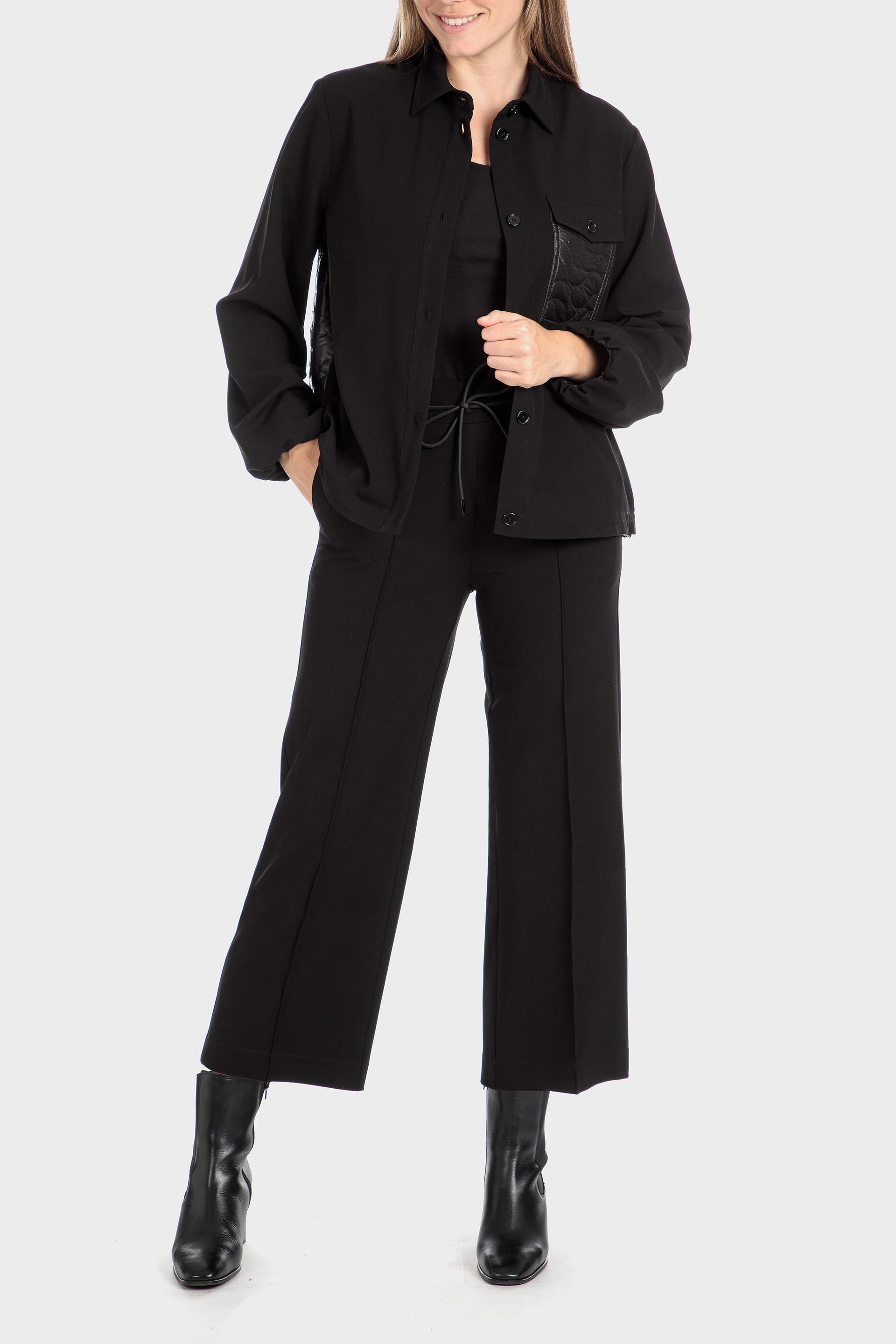 Black Padded Jacket, , large image number 5