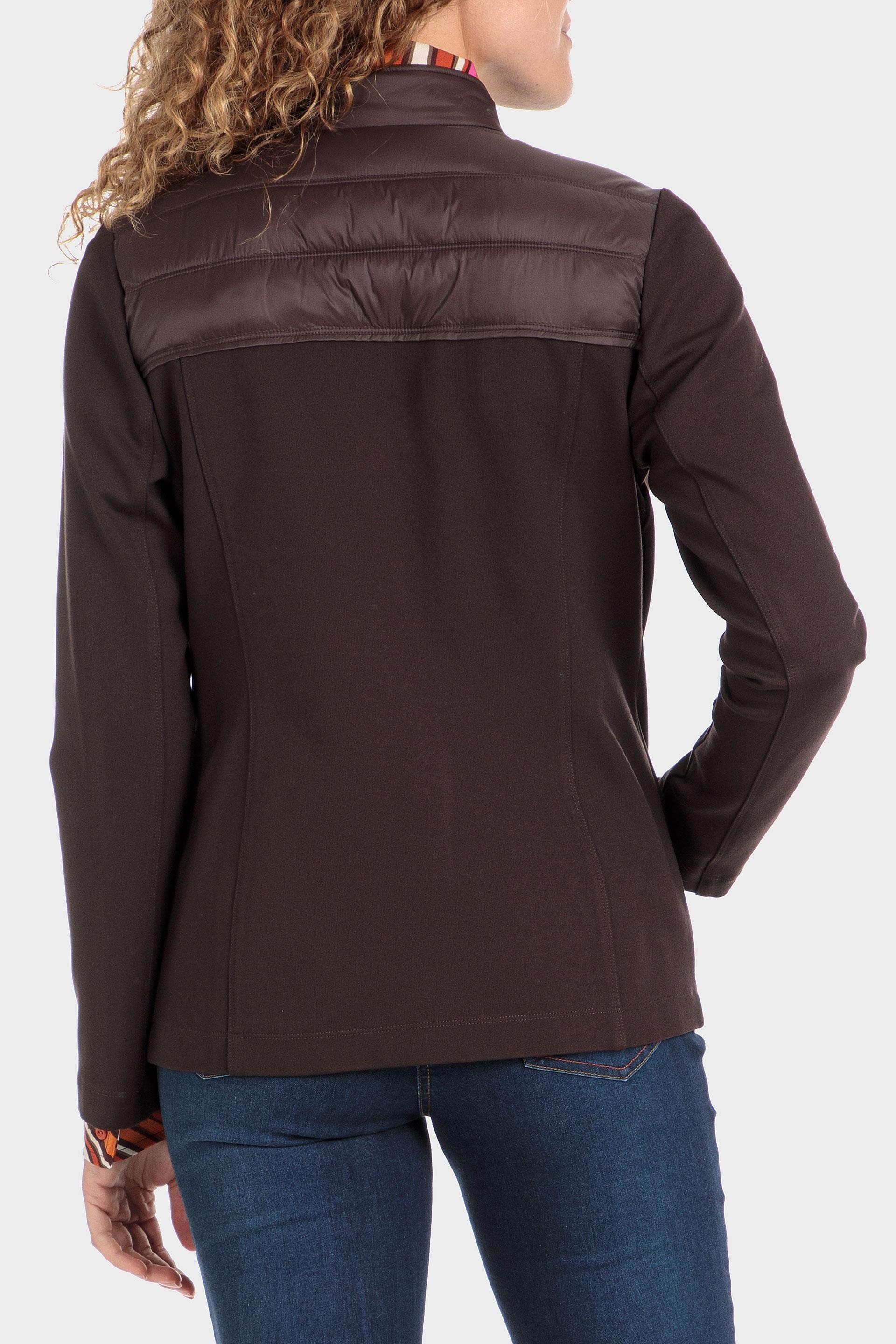 Brown Padded Jacket, , large image number 3