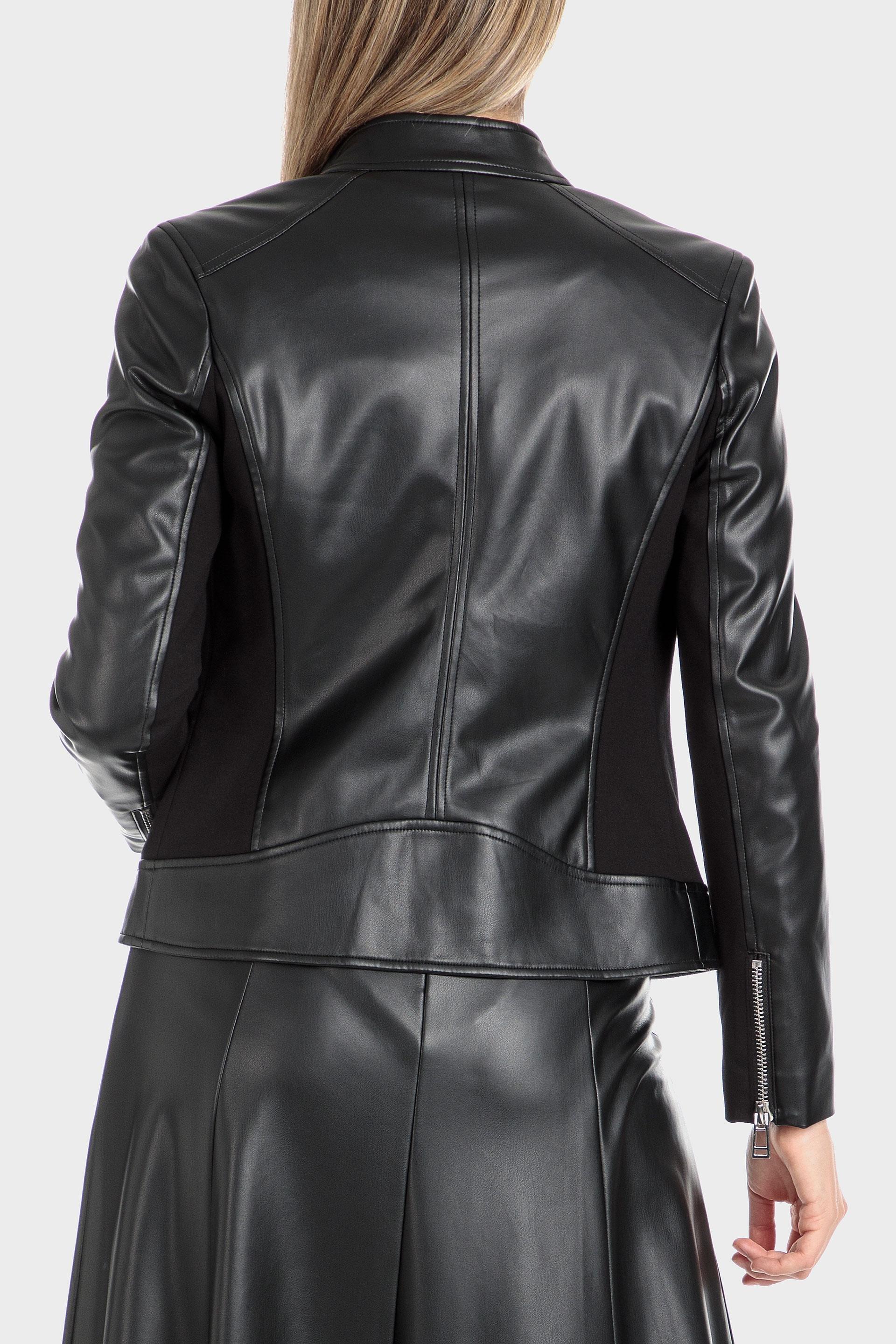 Black Biker Jacket, , large image number 0
