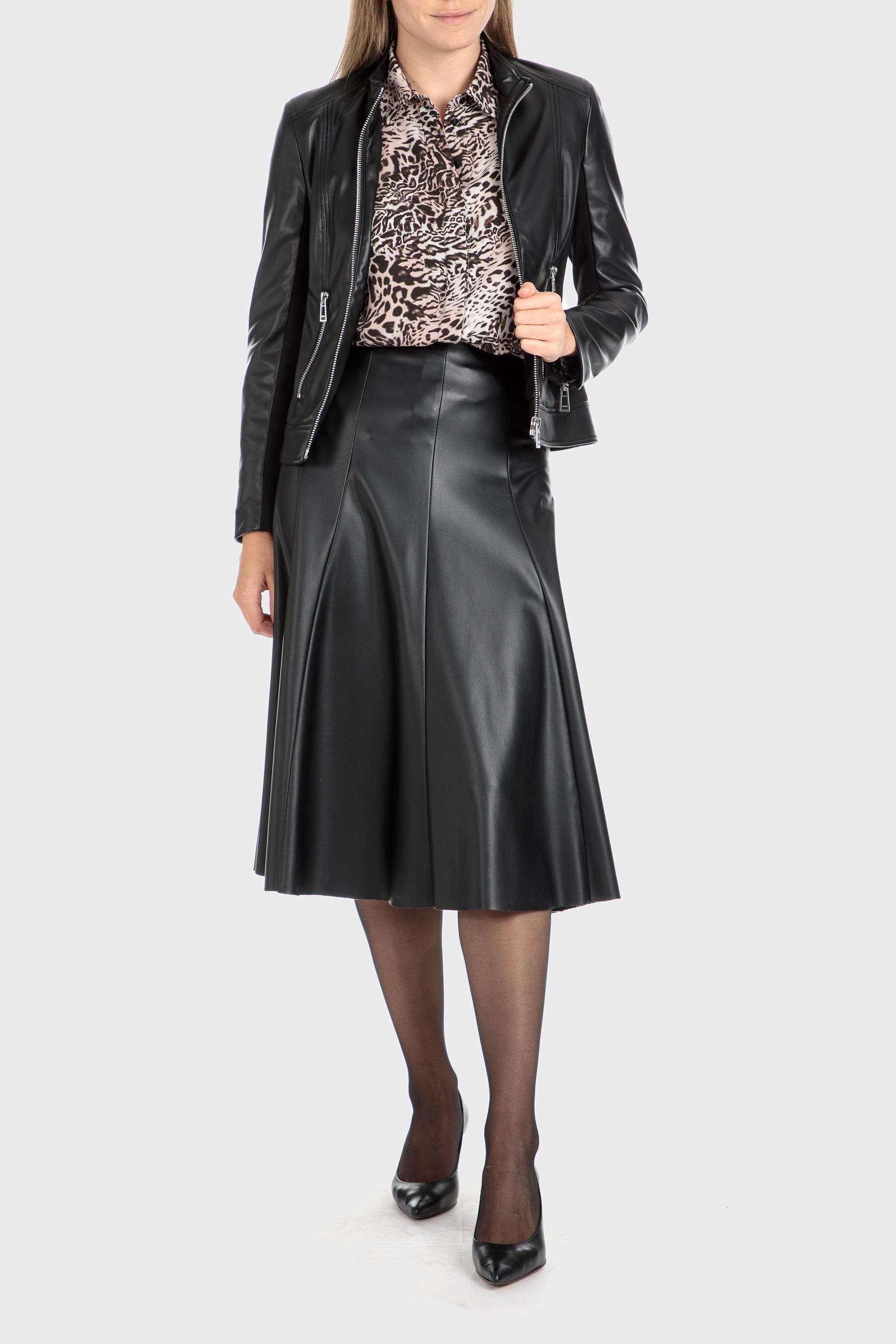 Black Biker Jacket, , large image number 2