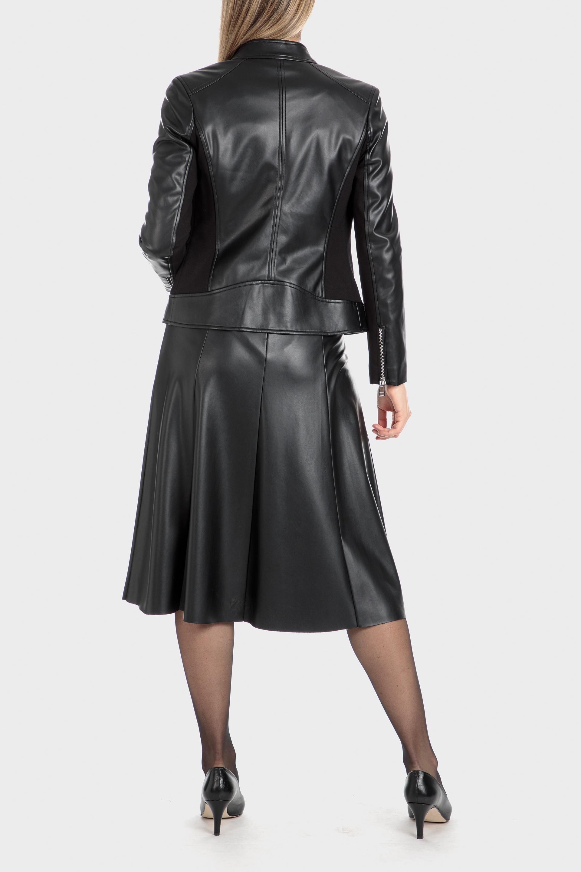 Black Biker Jacket, , large image number 4