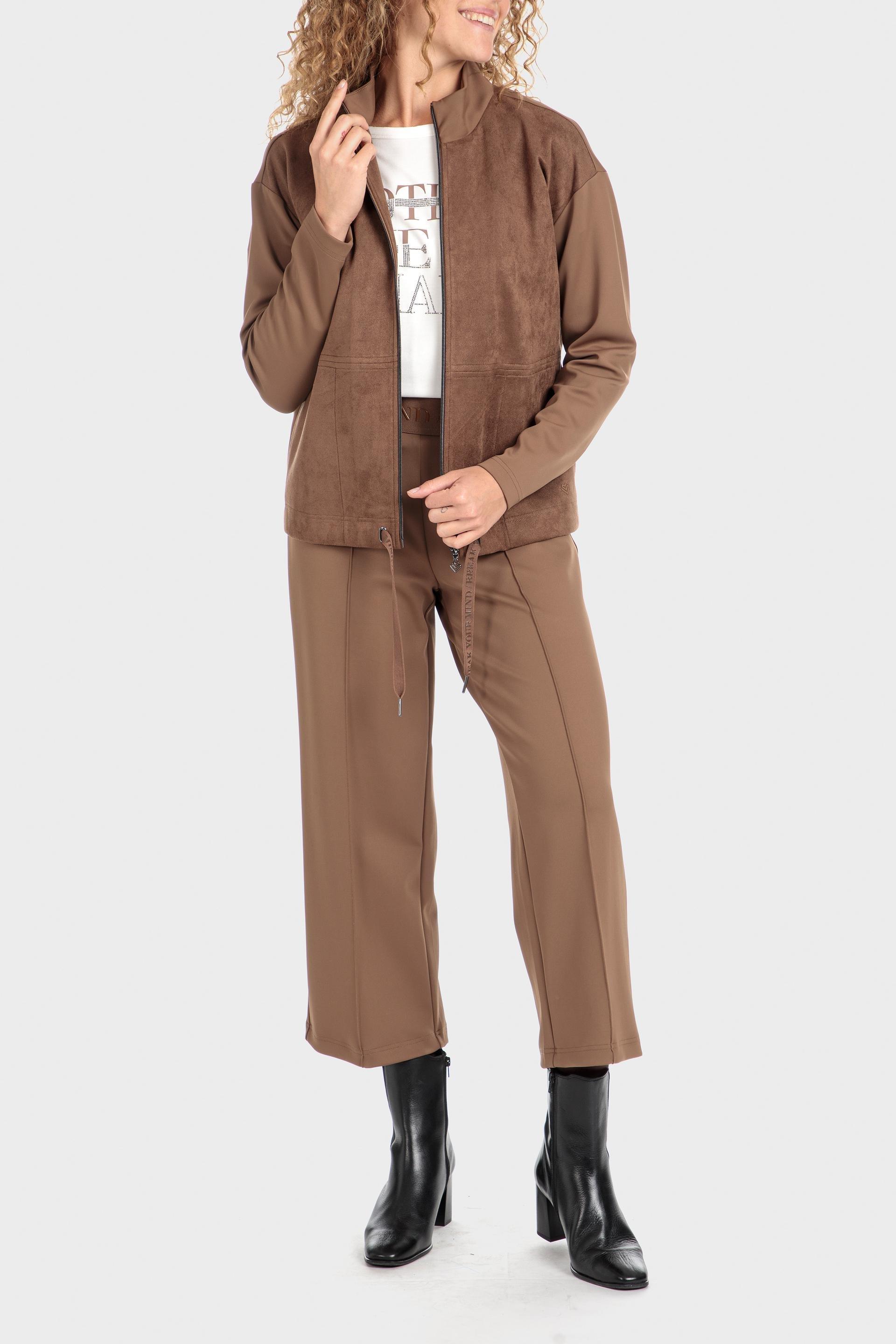 Beige Suede Jacket, , large image number 2