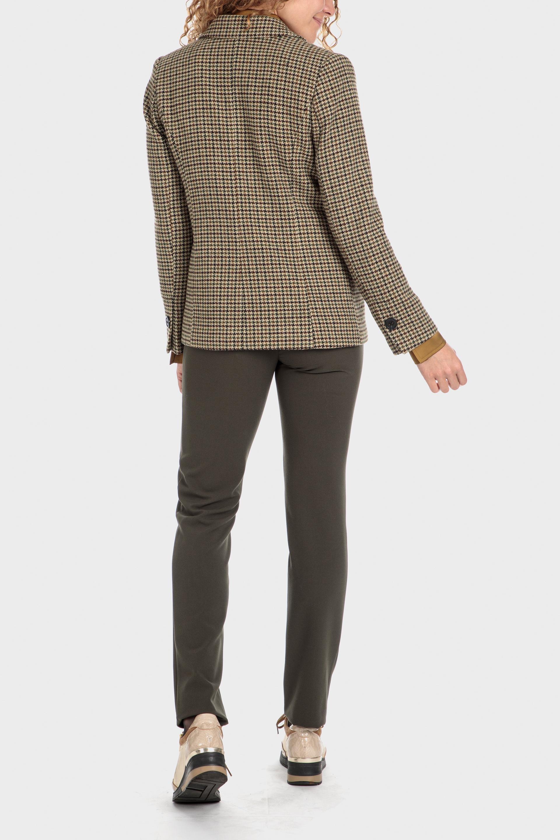 Beige Belted Blazer, , large image number 3