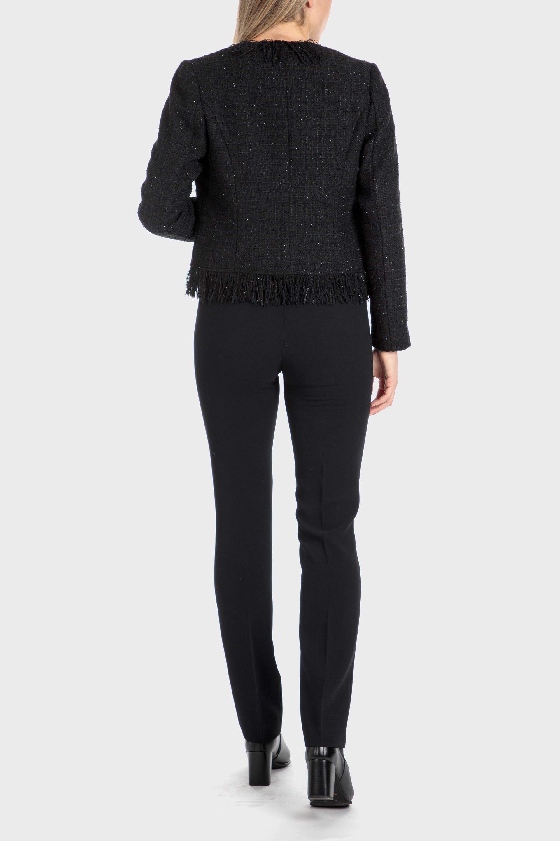 Black Fringes Jacket, , large image number 6