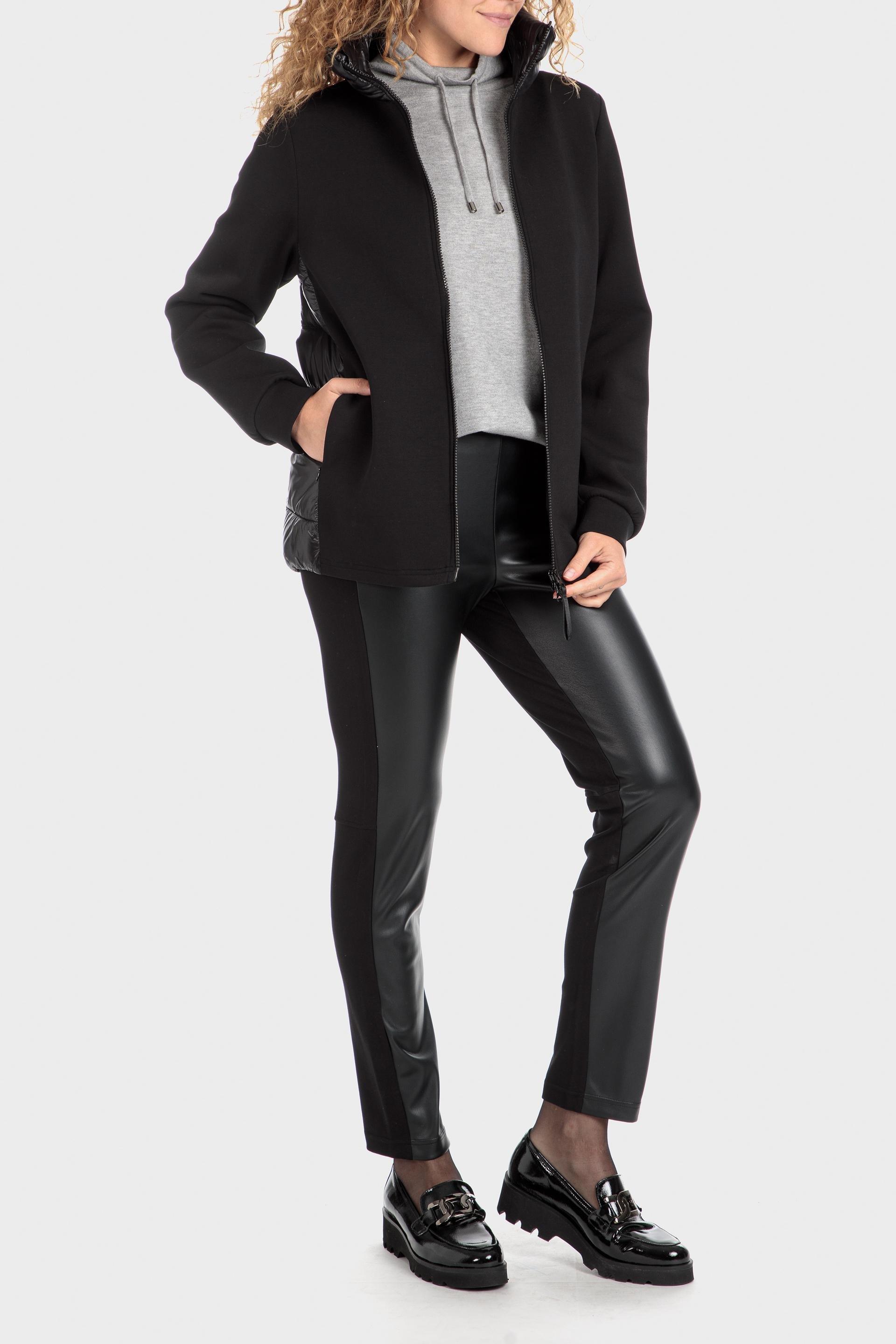 Black Padded Jacket, , large image number 2