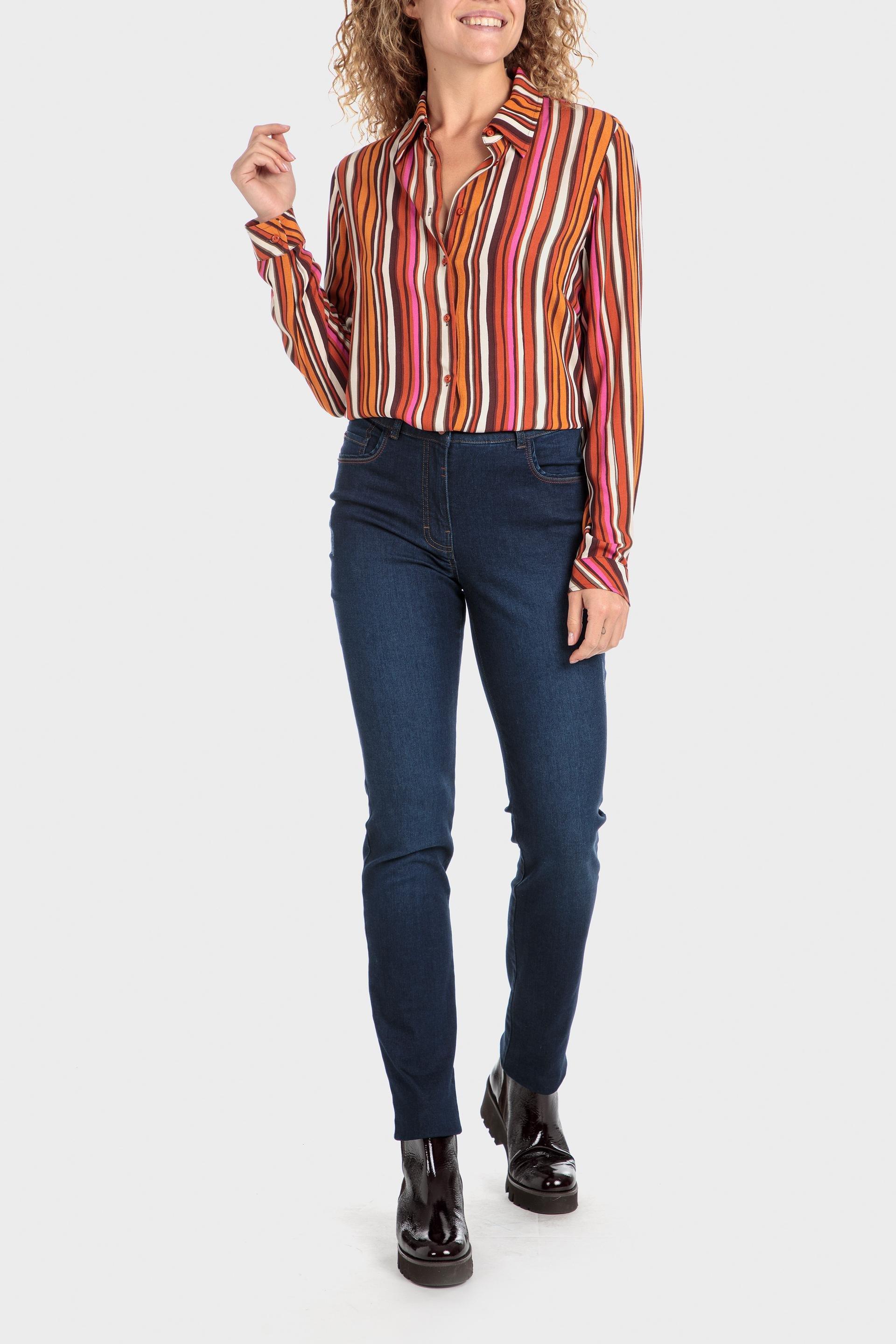 Multicolour Striped Shirt, , large image number 1