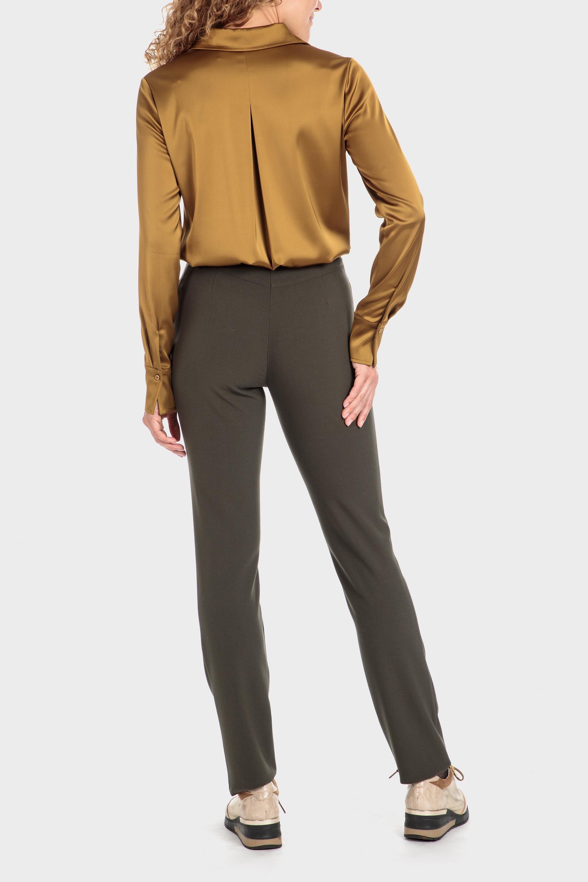 Brown Silk Shirt, , large image number 2