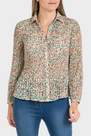Punt Roma - Multicolour Floral Pleated Shirt