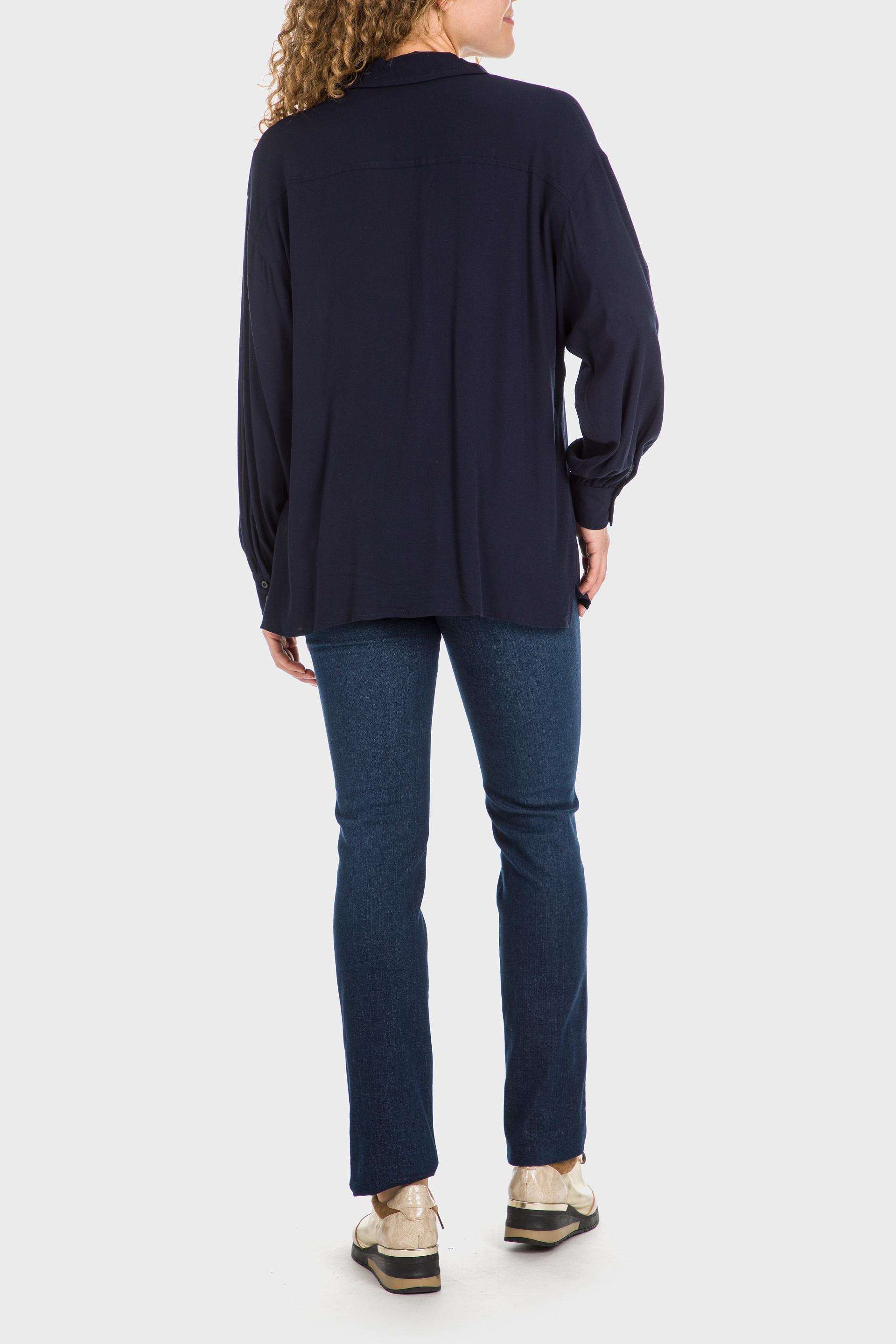 Navy Loose T-Shirt, , large image number 6