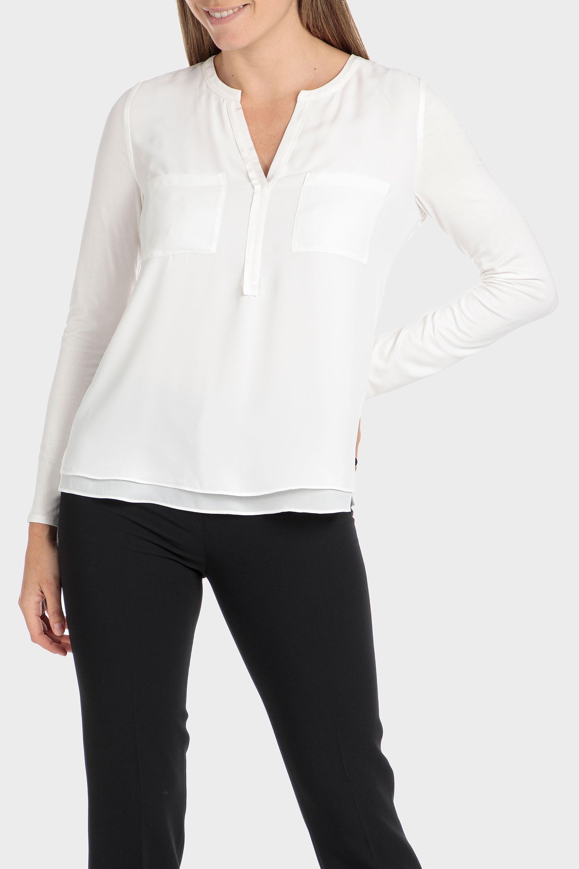 White Pockets T-Shirt, , large image number 0