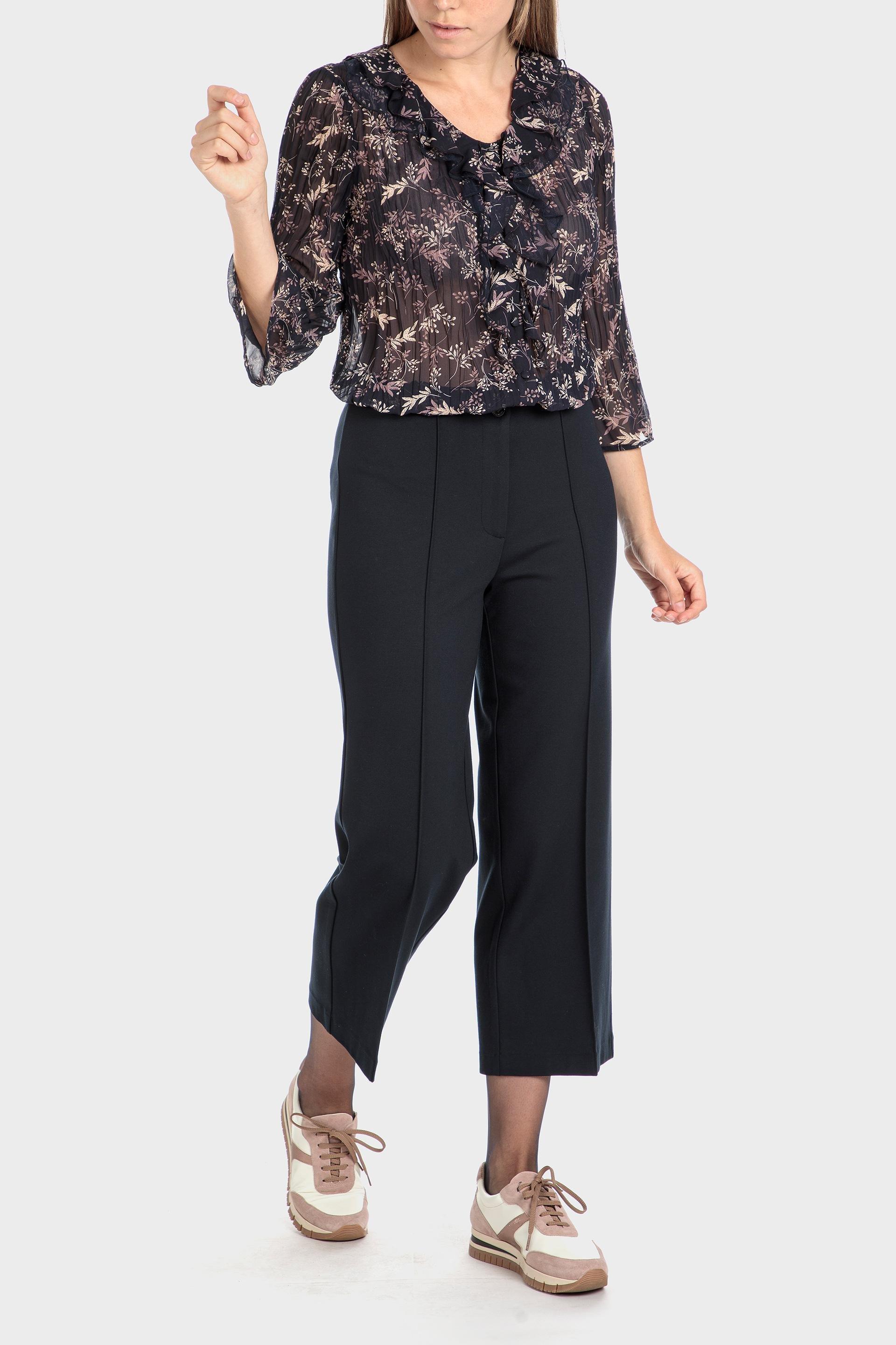 Floral Pleated Blouse, , large image number 2