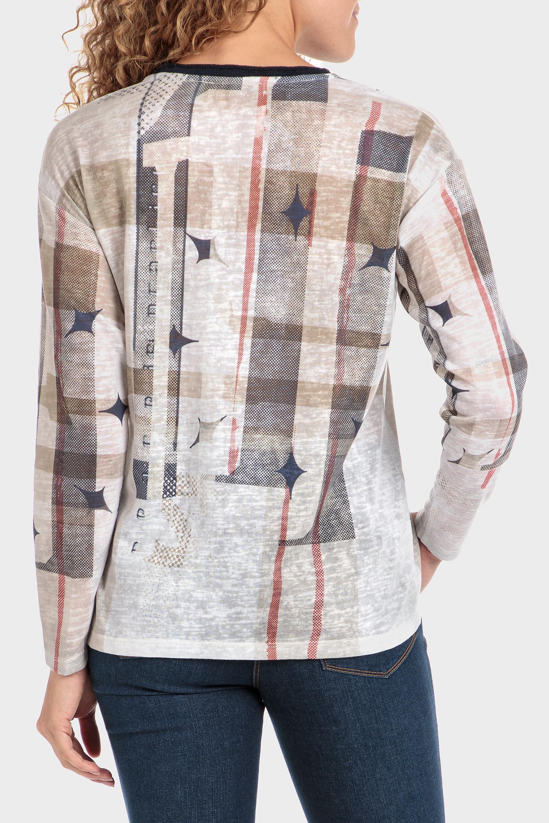 Multicolour Flocked T-Shirt, , large image number 2