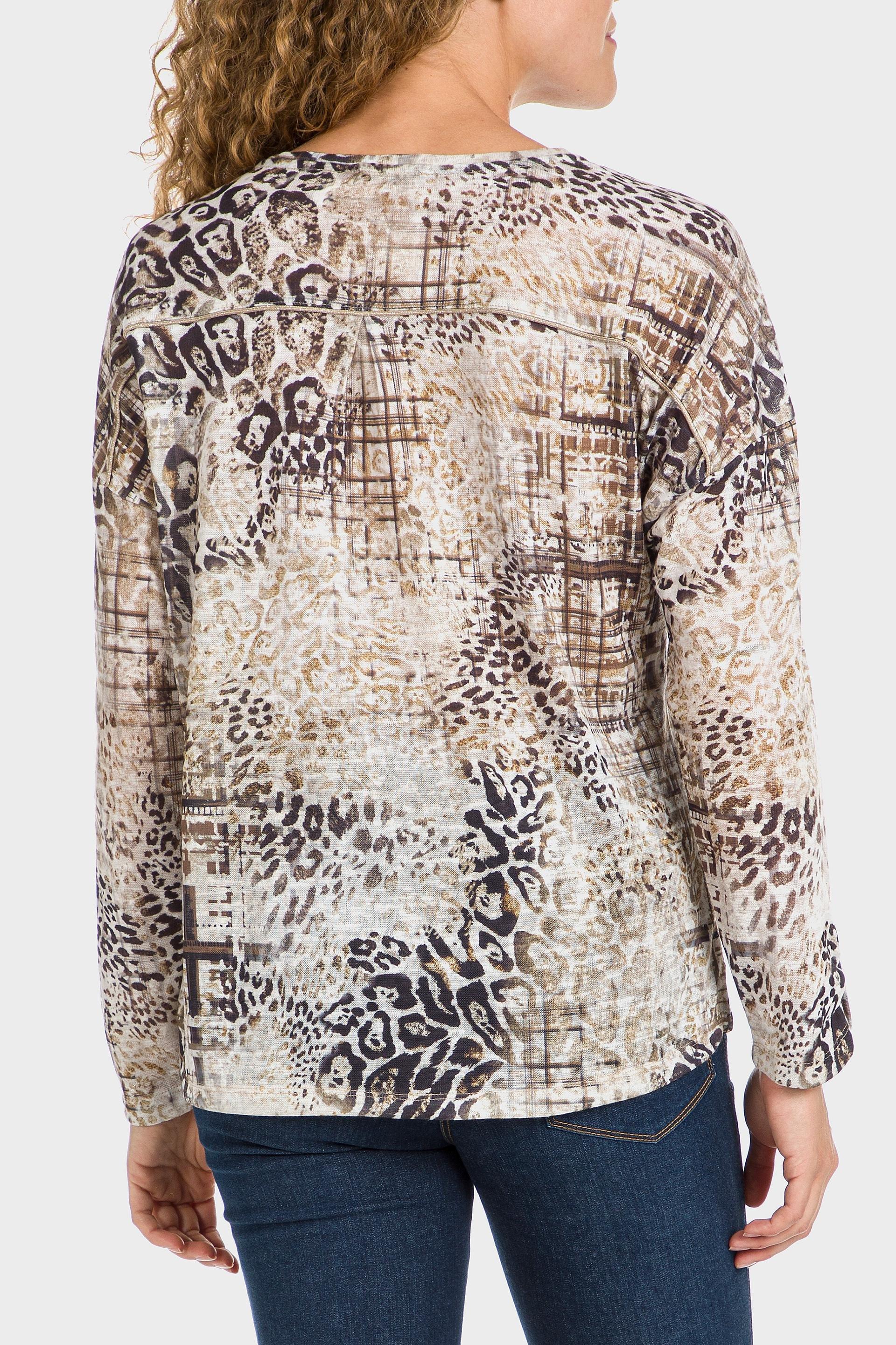 Multicolour Animal Print T-Shirt, , large image number 3