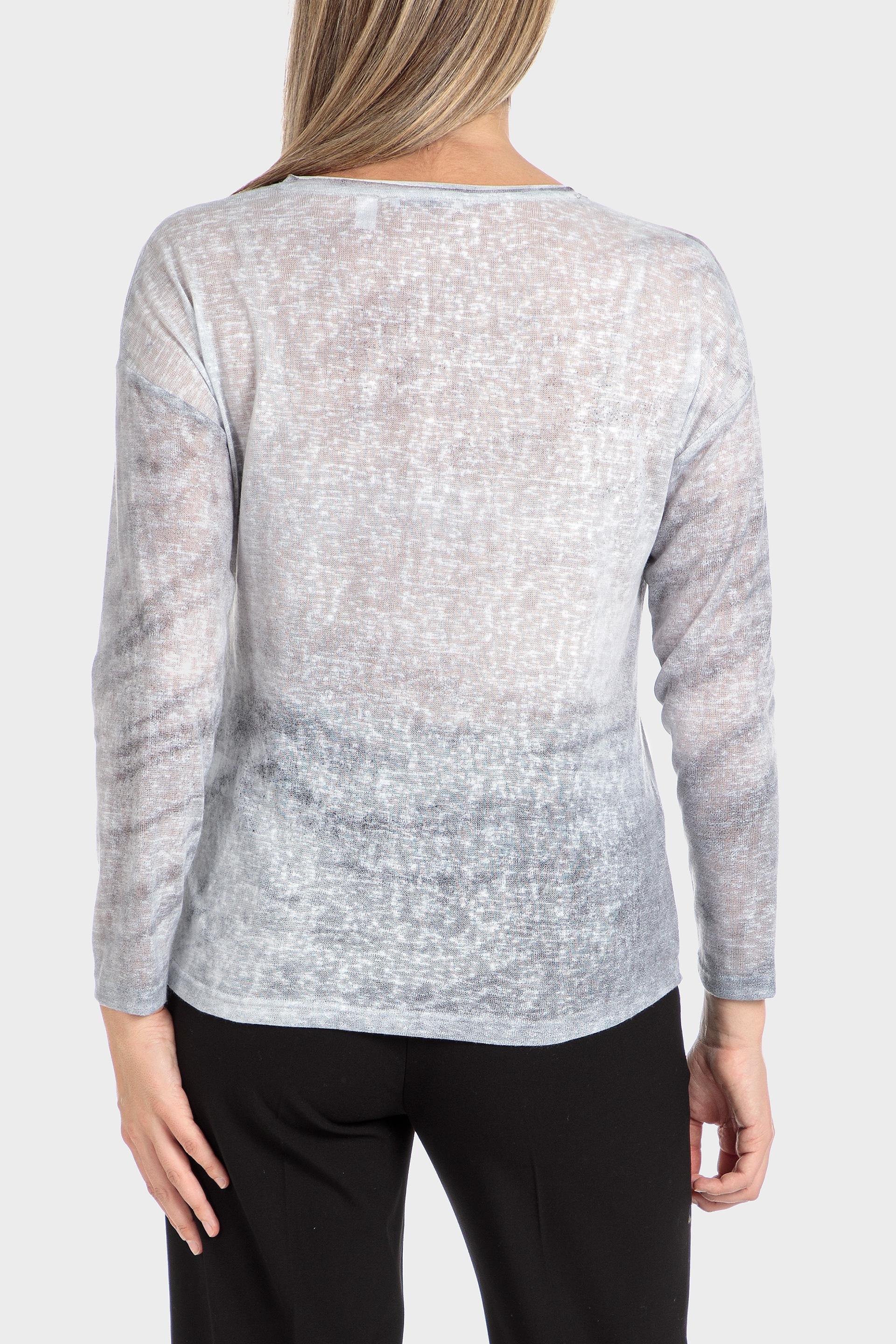 Grey Animal Print T-Shirt, , large image number 3