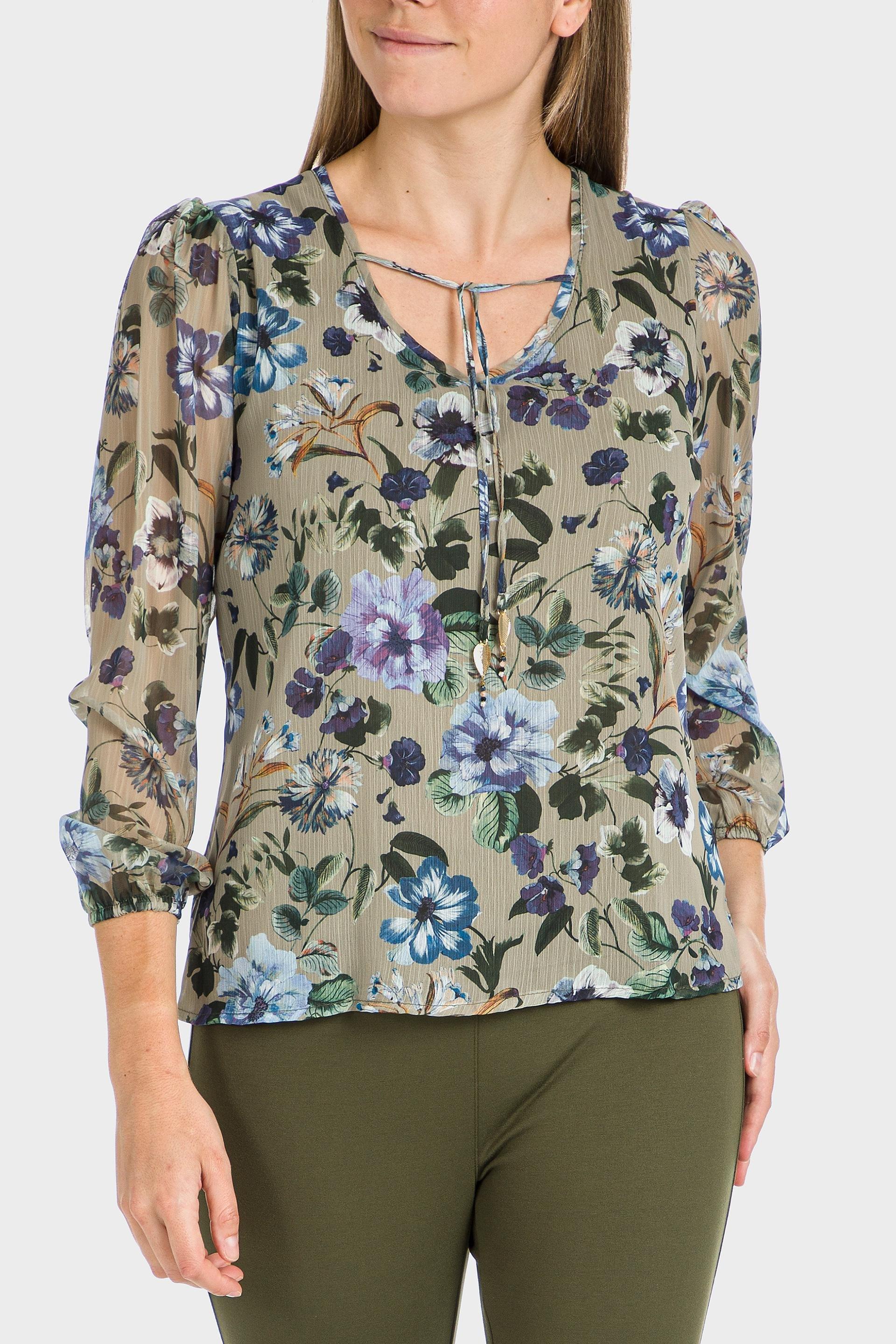 Multicolour Floral Print T-Shirt, , large image number 0