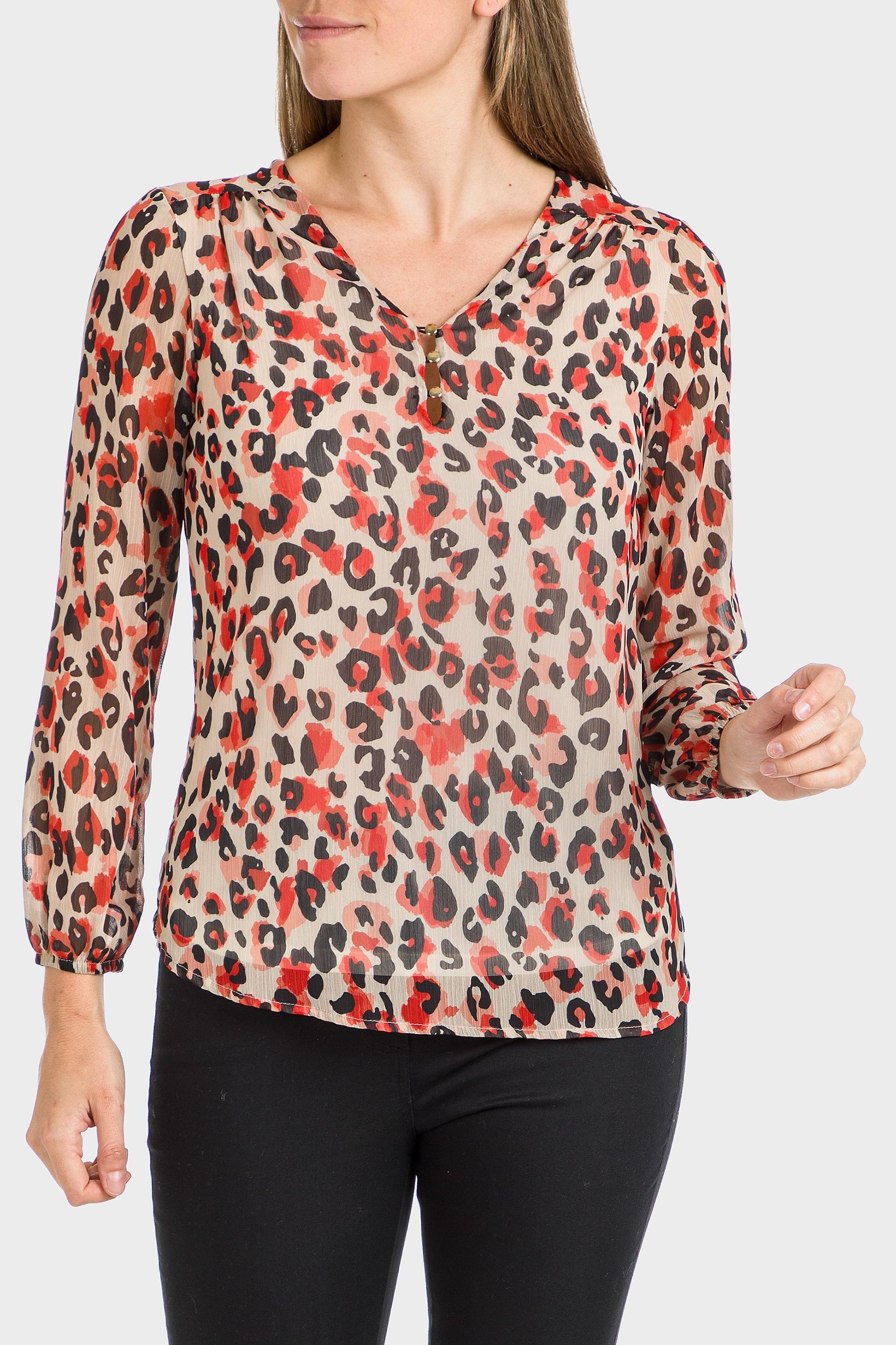 Multicolour Animal Print T-Shirt, , large image number 1
