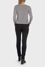 Punt Roma - White Houndstooth Blouse