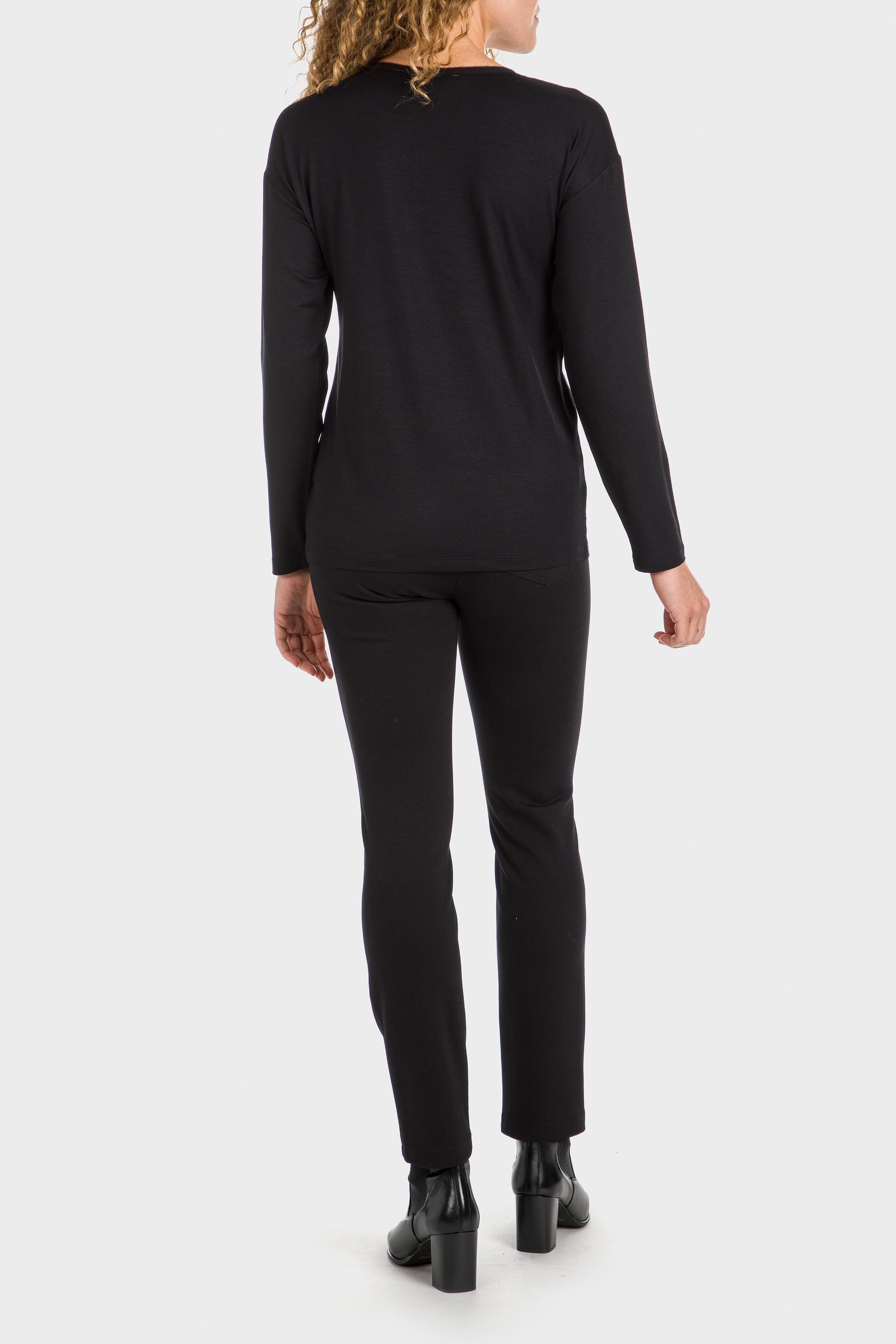 Black Sequined T-Shirt, , large image number 3