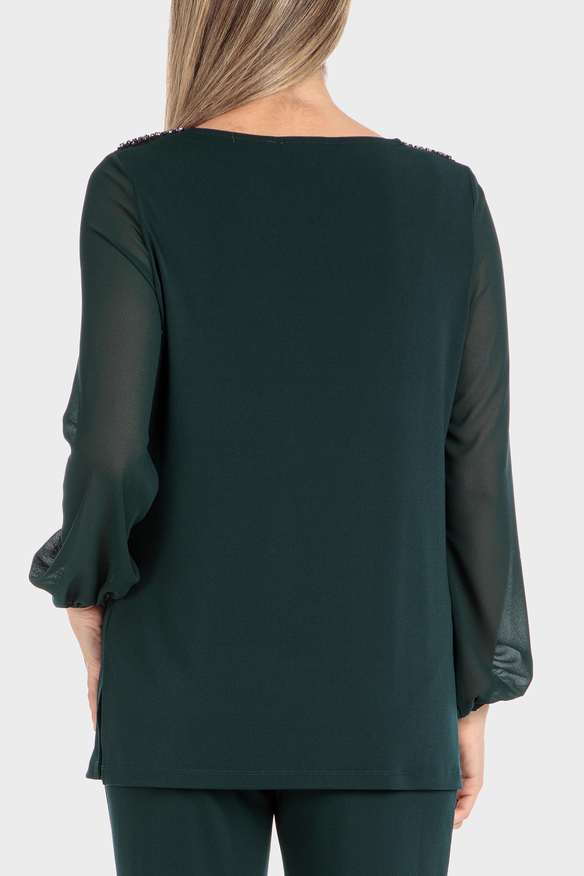 Green Plain T-Shirt, , large image number 5
