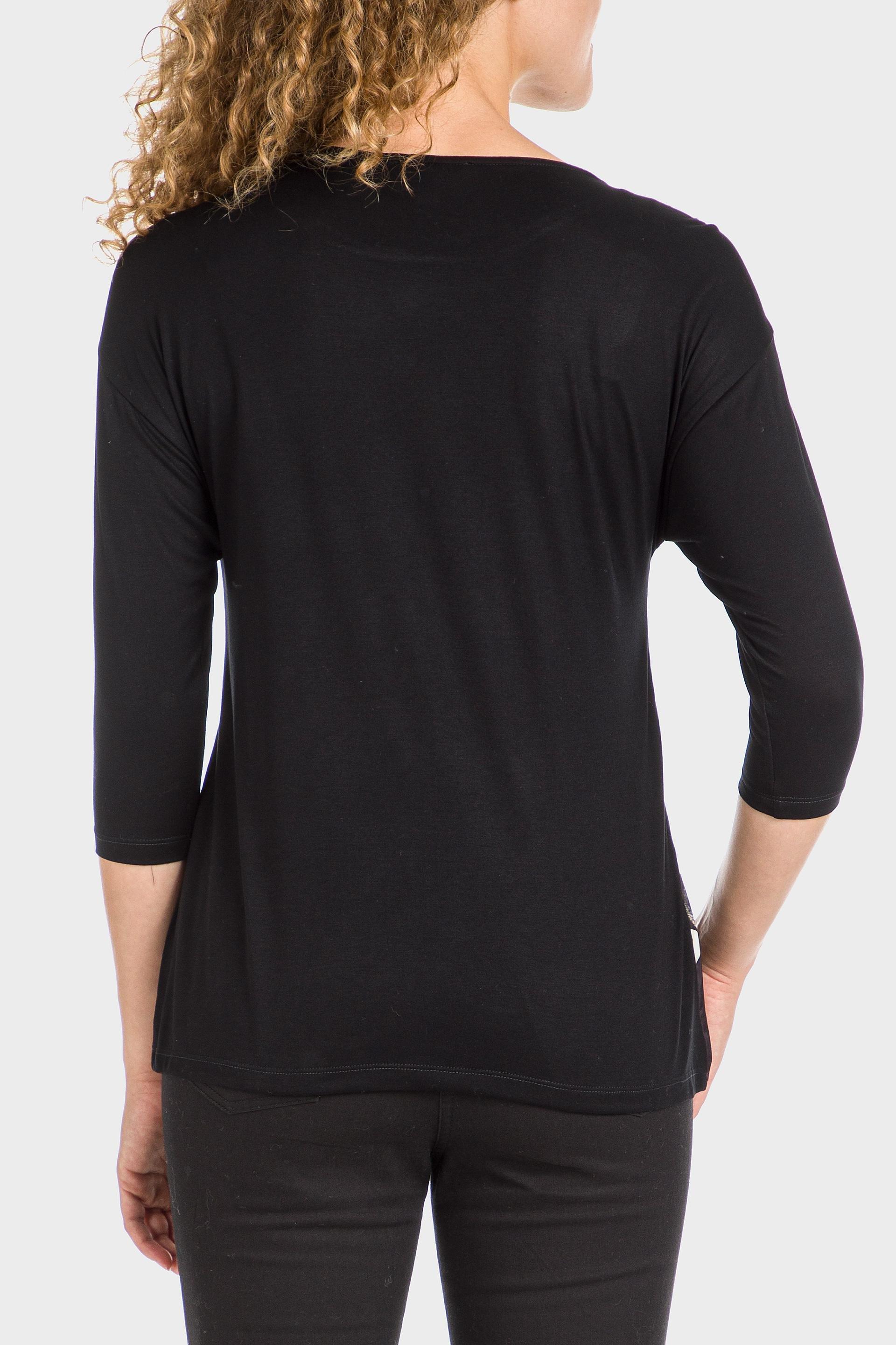 Black Chains Print T-Shirt, , large image number 3