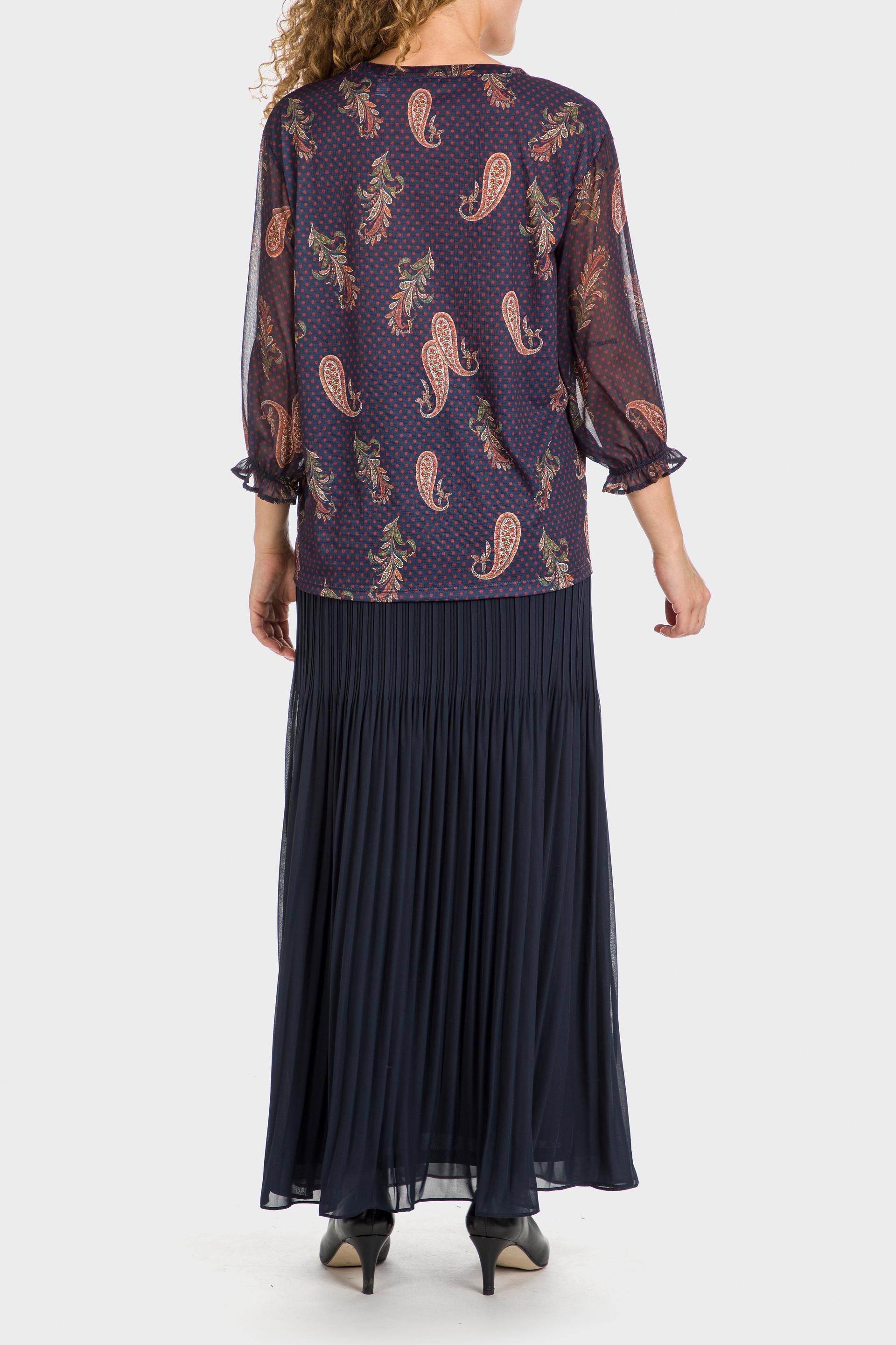 Multicolour Cashmere Print T-Shirt, , large image number 6