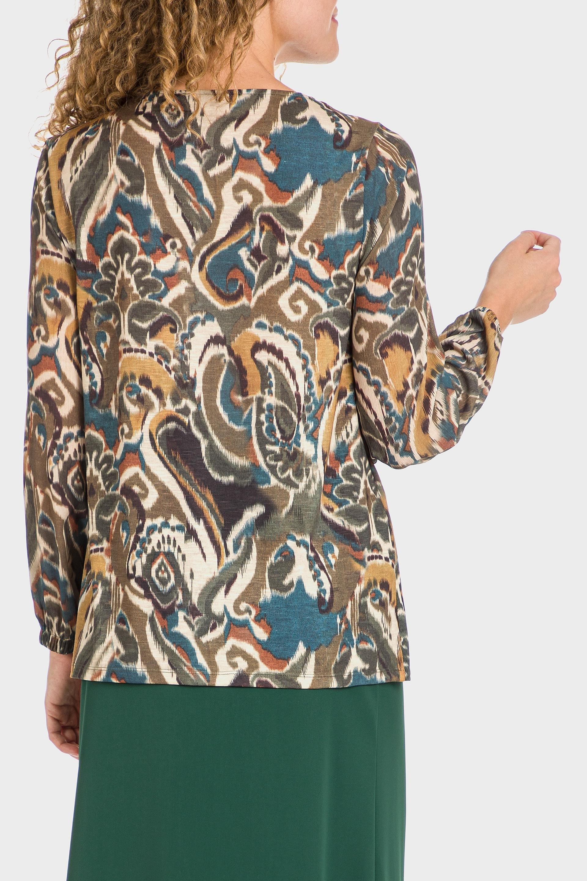 Multicolour Abstract Print T-Shirt, , large image number 4