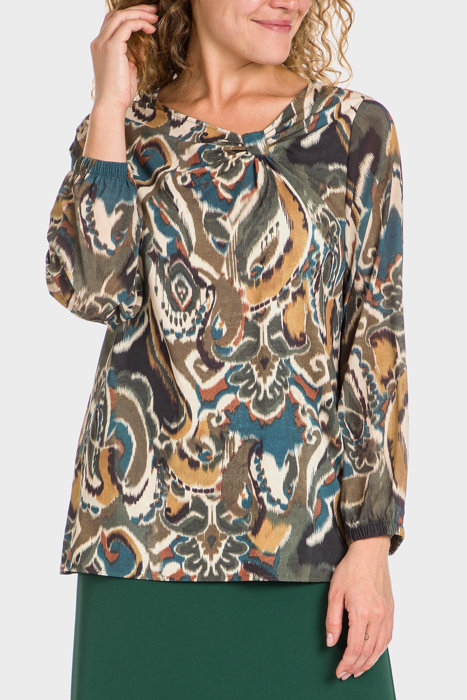 Multicolour Abstract Print T-Shirt, , large image number 5