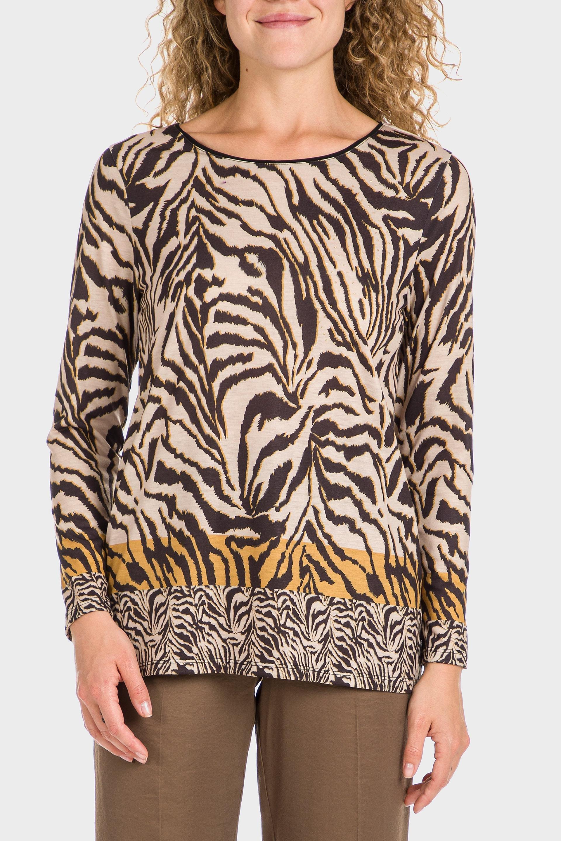 Multicolour Animal Printed T-Shirt, , large image number 5