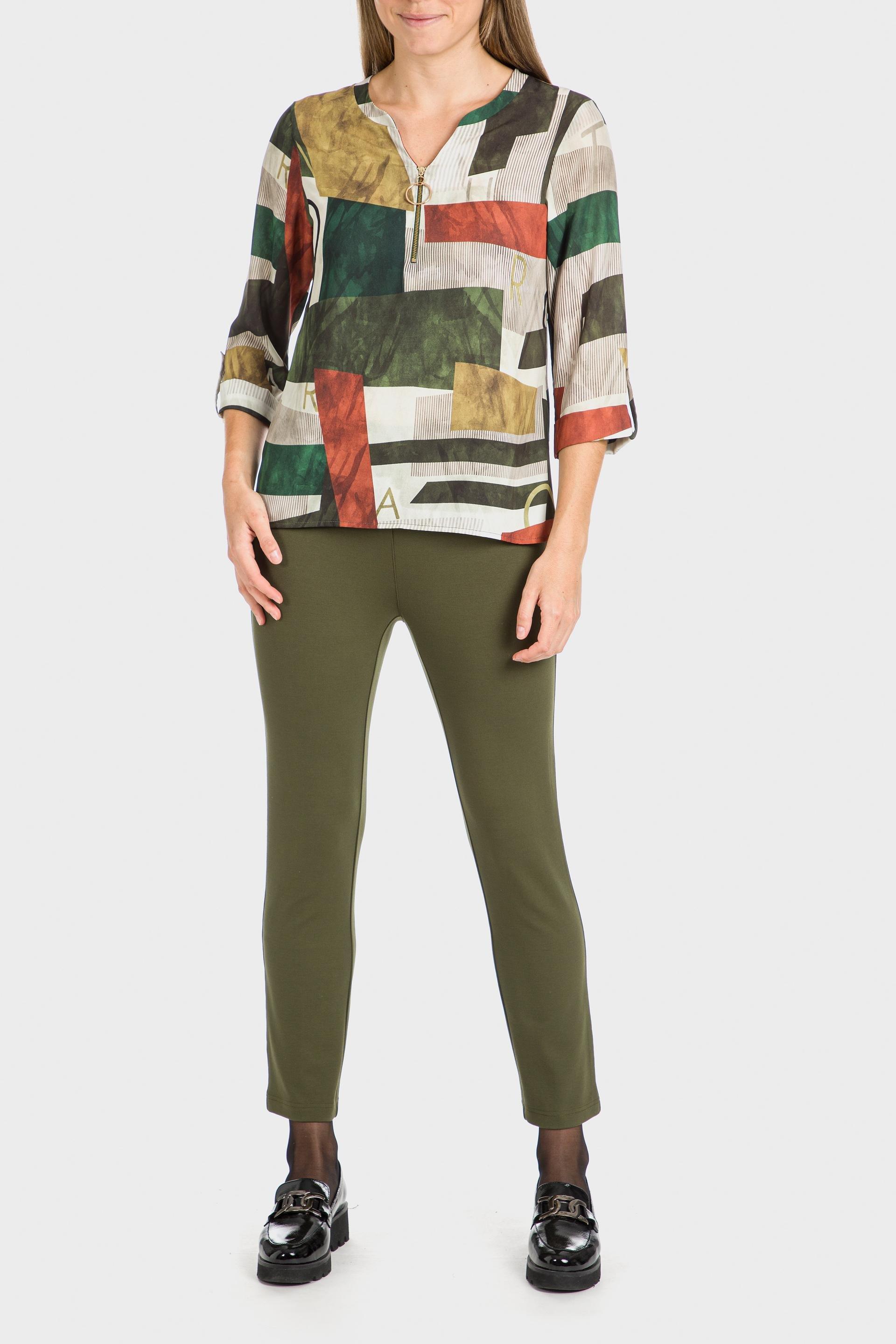 Multicolour Zipper T-Shirt, , large image number 0