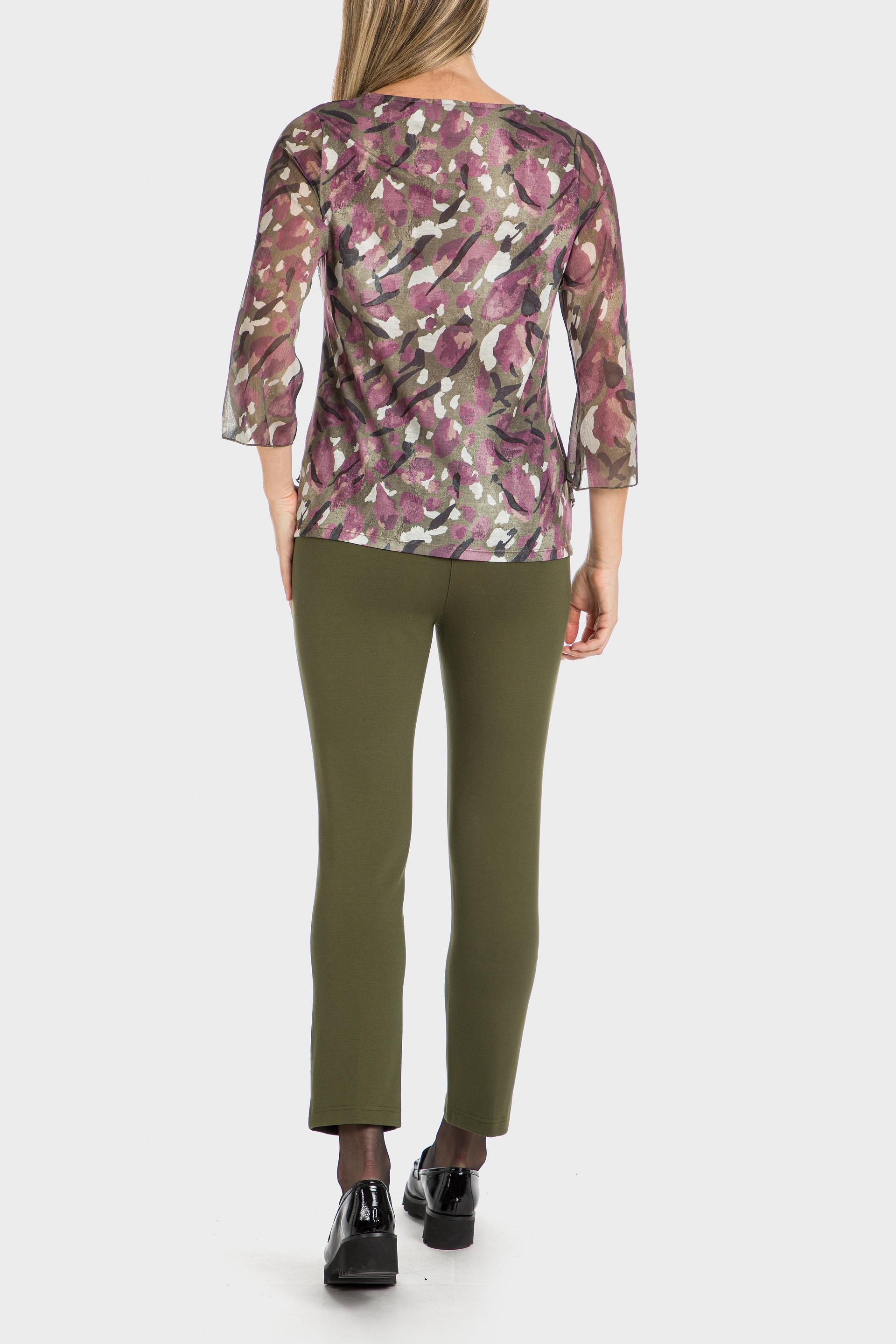 Multicolour Printed Plumetti Blouse, , large image number 2