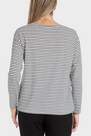 Punt Roma - Grey Striped T-Shirt