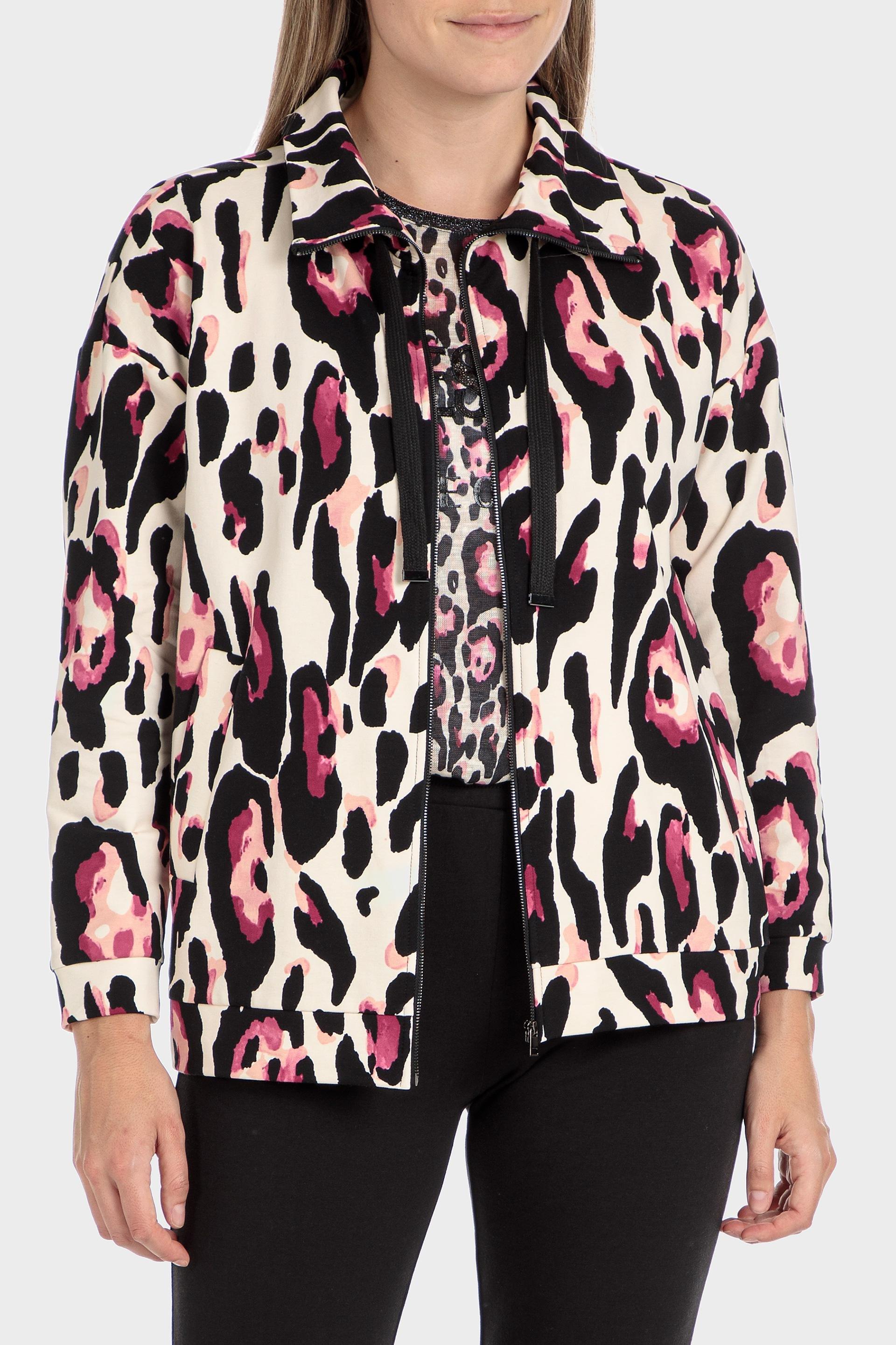 Multicolour Animal Print Jacket, , large image number 3