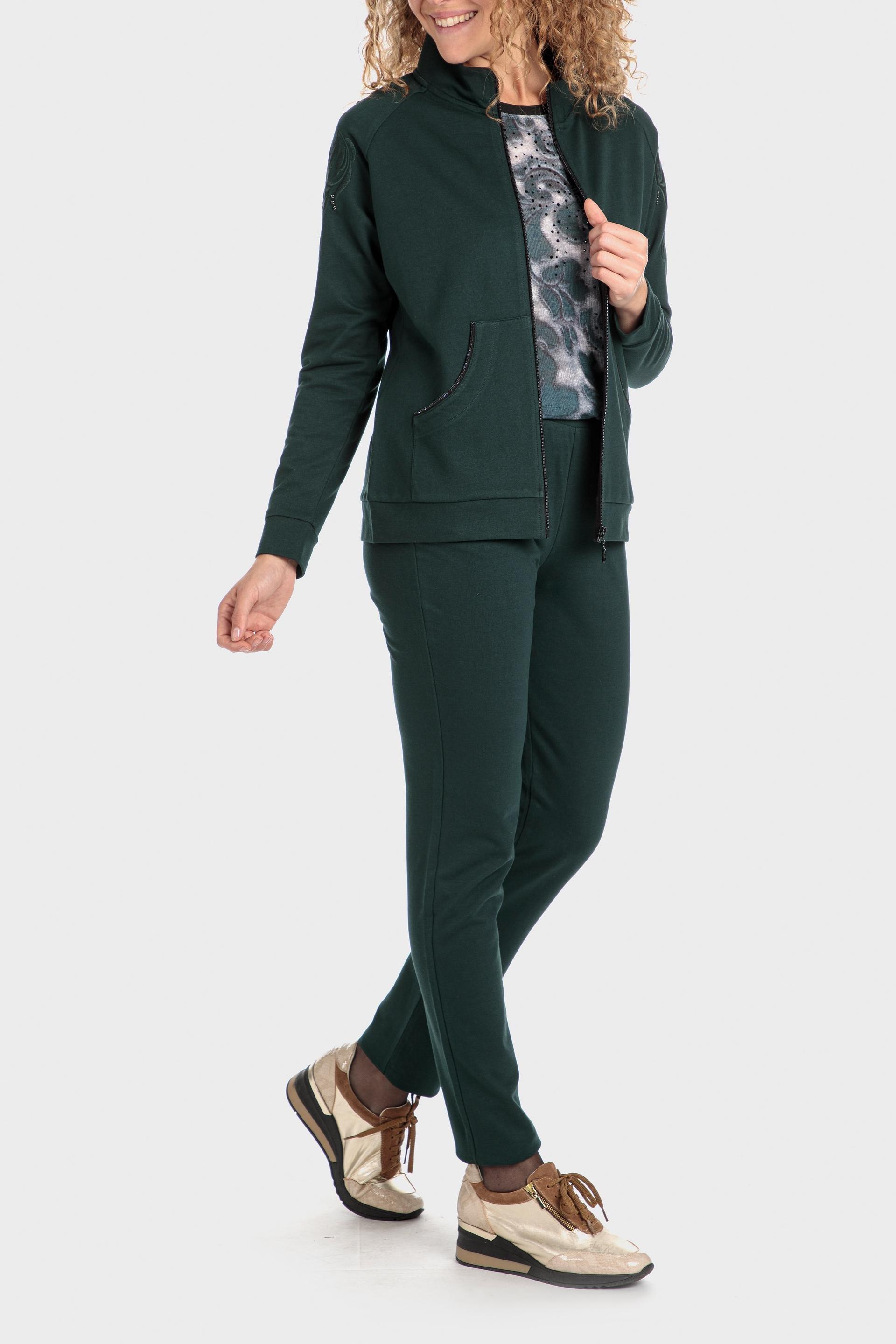 Green Embroidered Sports Jacket, , large image number 6