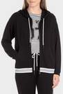 Punt Roma - Black Hooded Sports Jacket