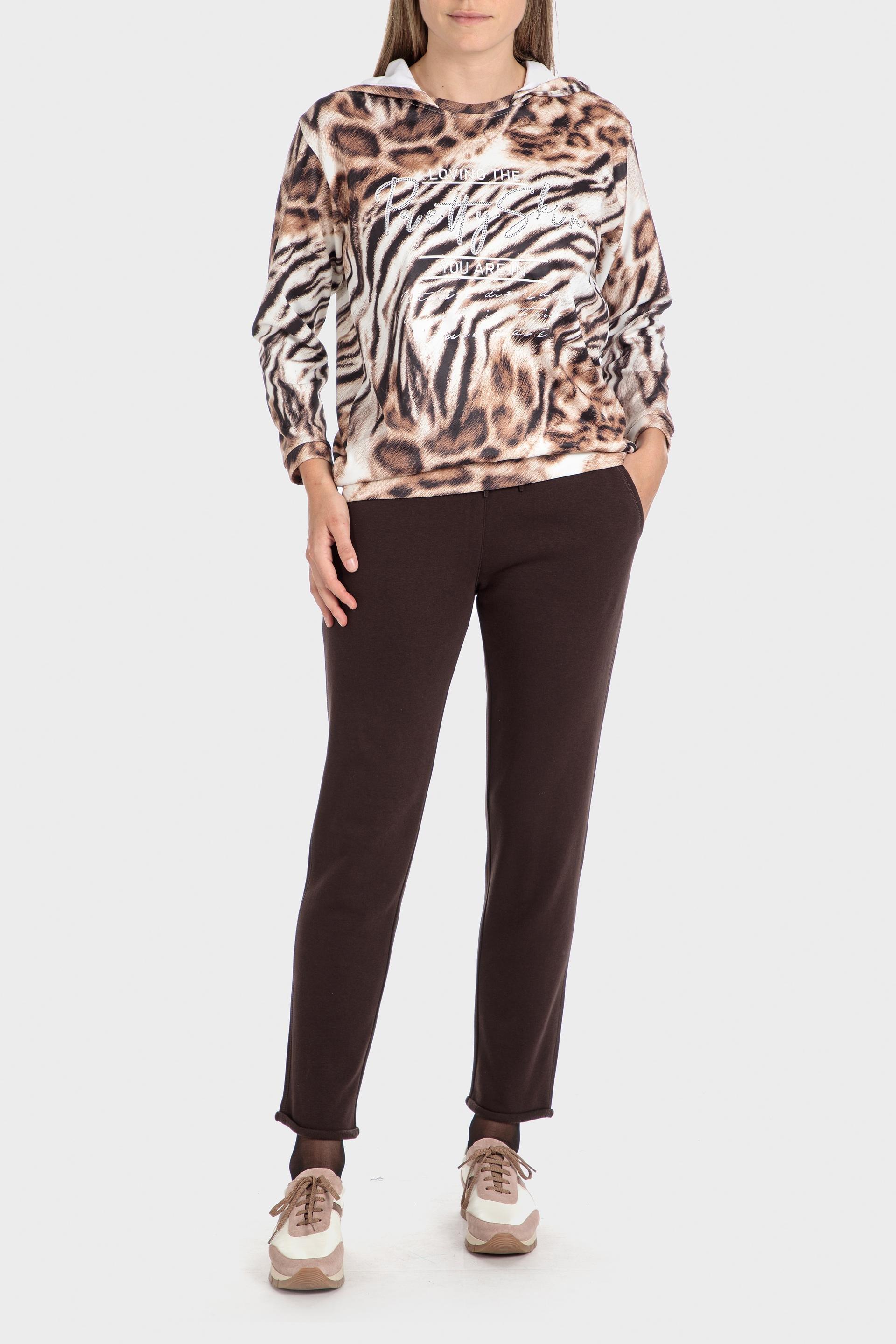 Multicolour Animal Print Sweater, , large image number 1