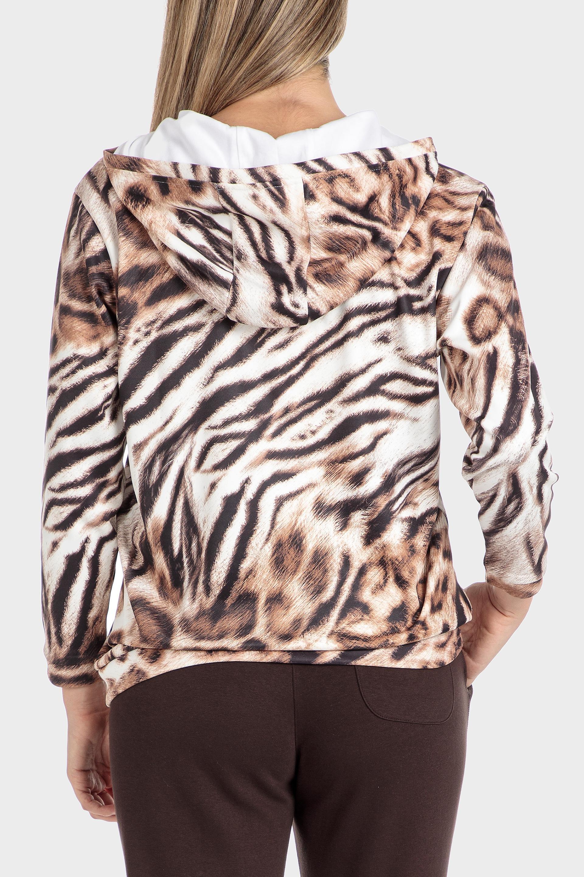 Multicolour Animal Print Sweater, , large image number 2
