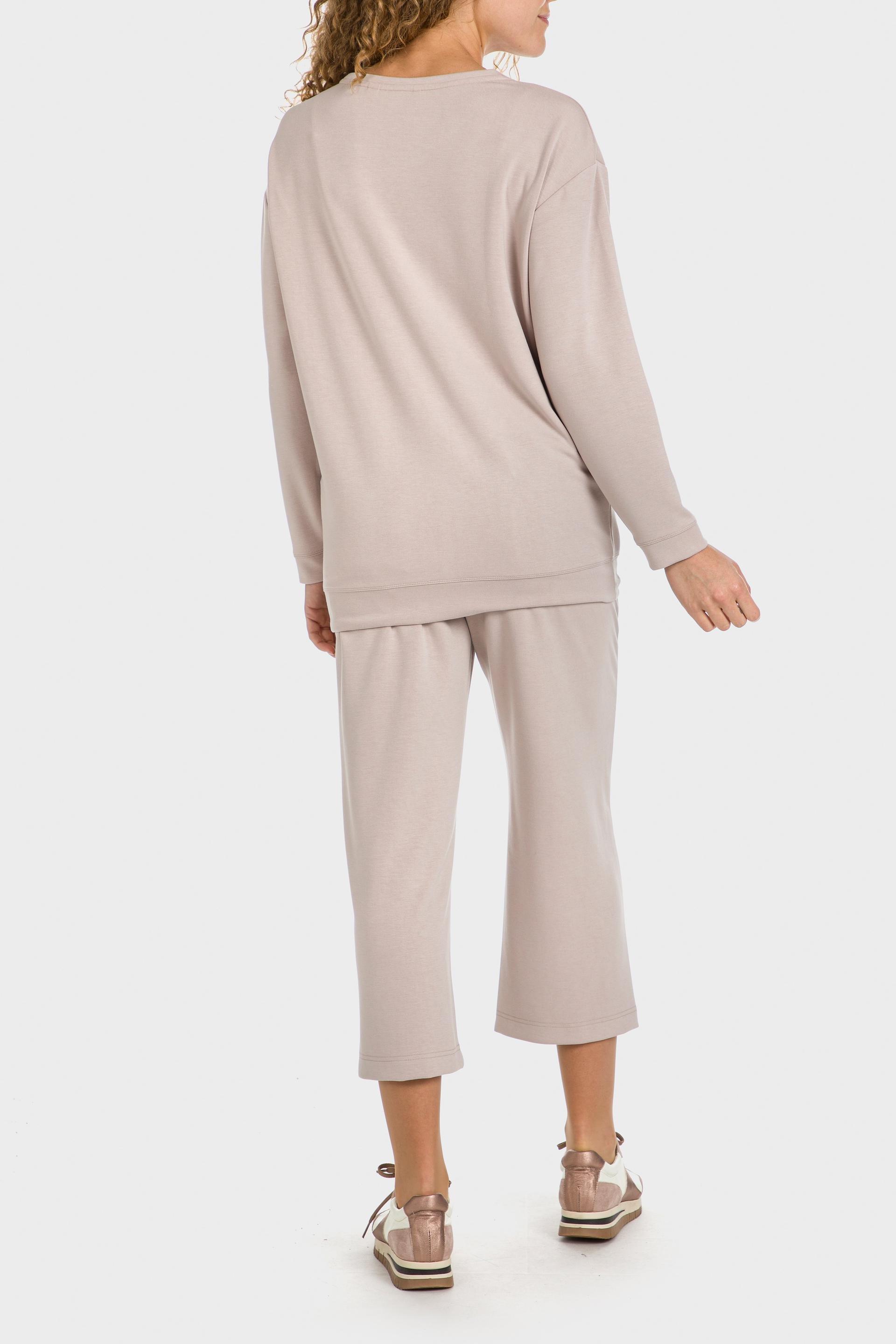 Beige Sports Sweater, , large image number 3