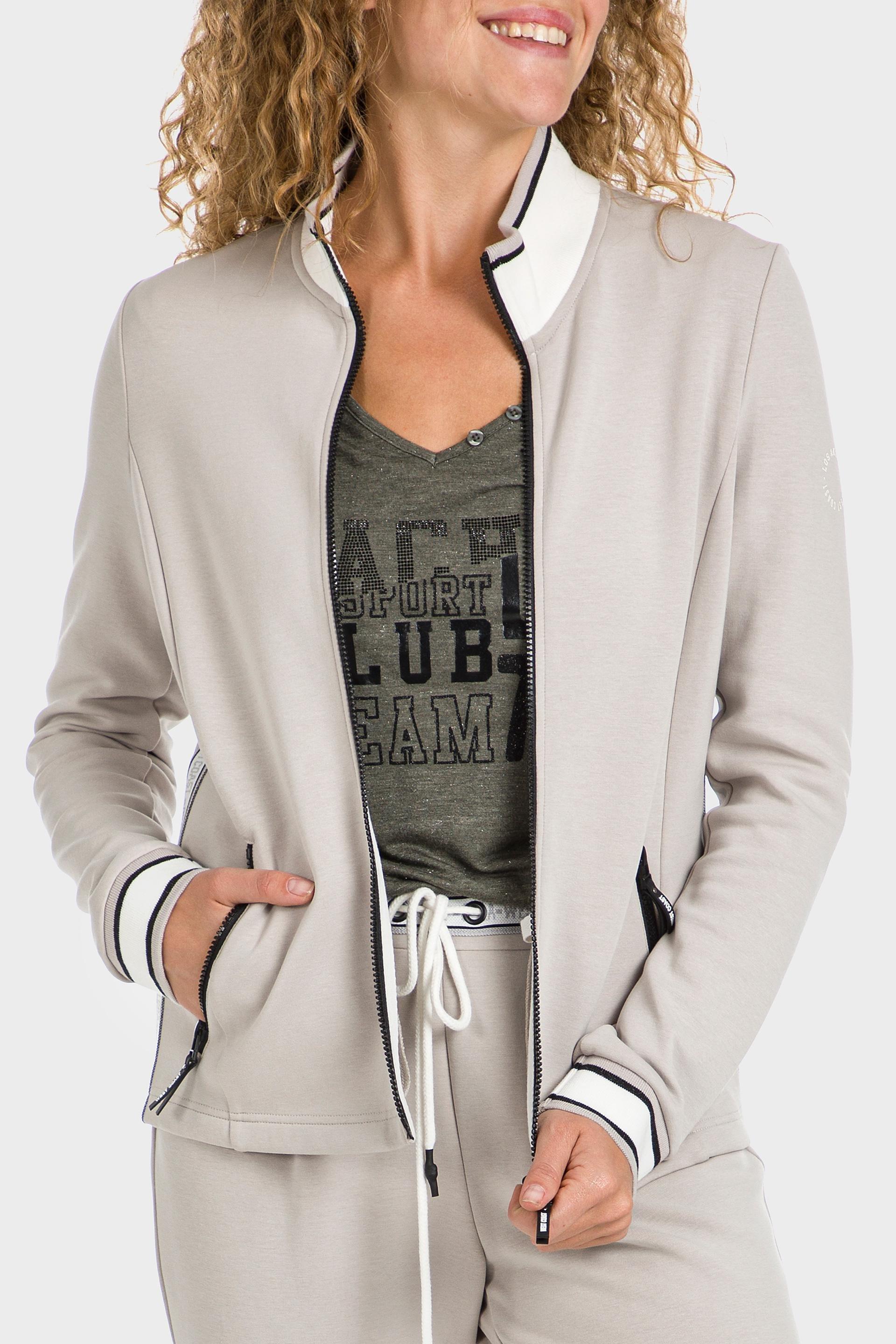 Beige Jacket With Side Band, , large image number 5