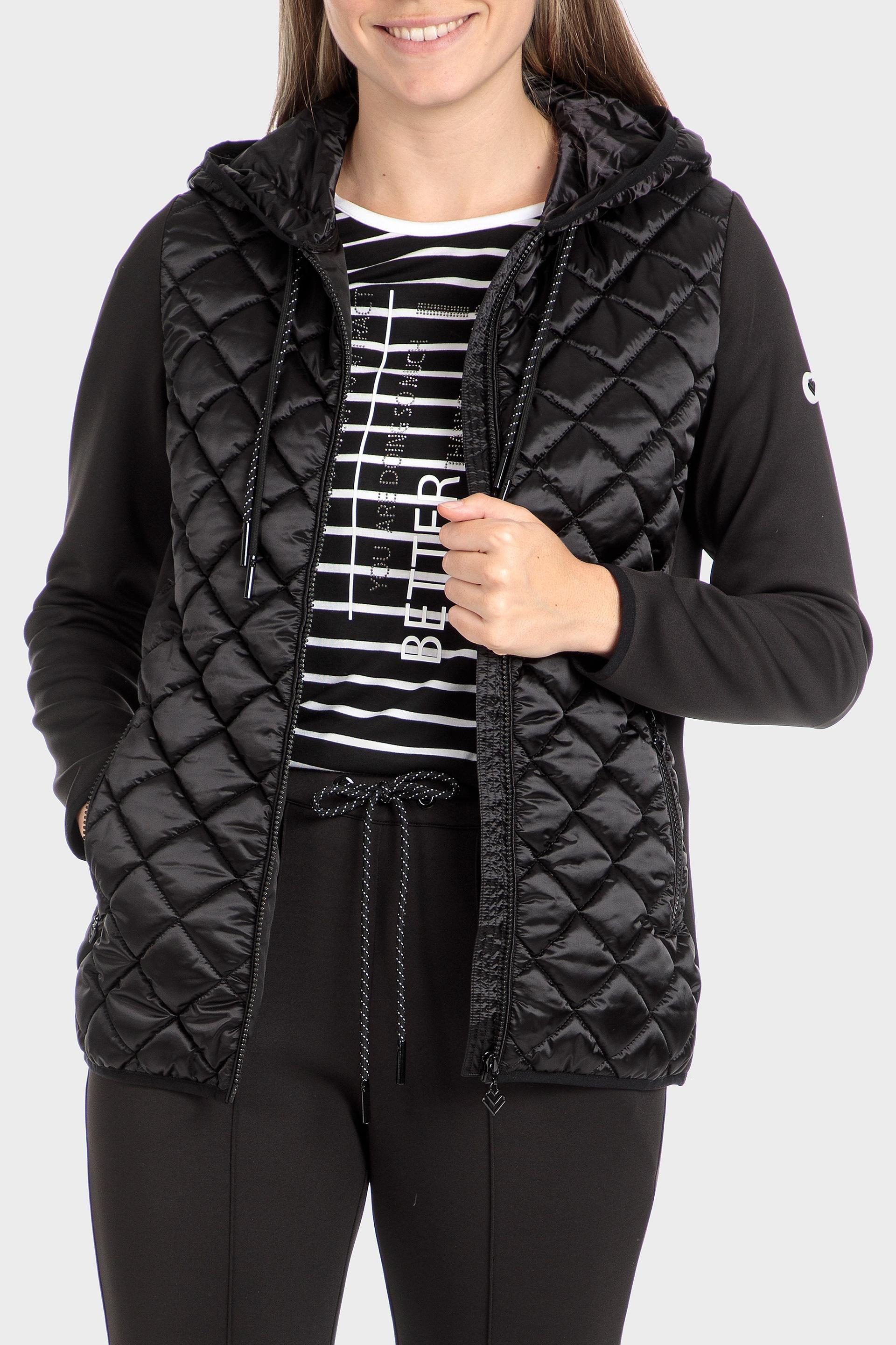 Black Padded Jacket, , large image number 1